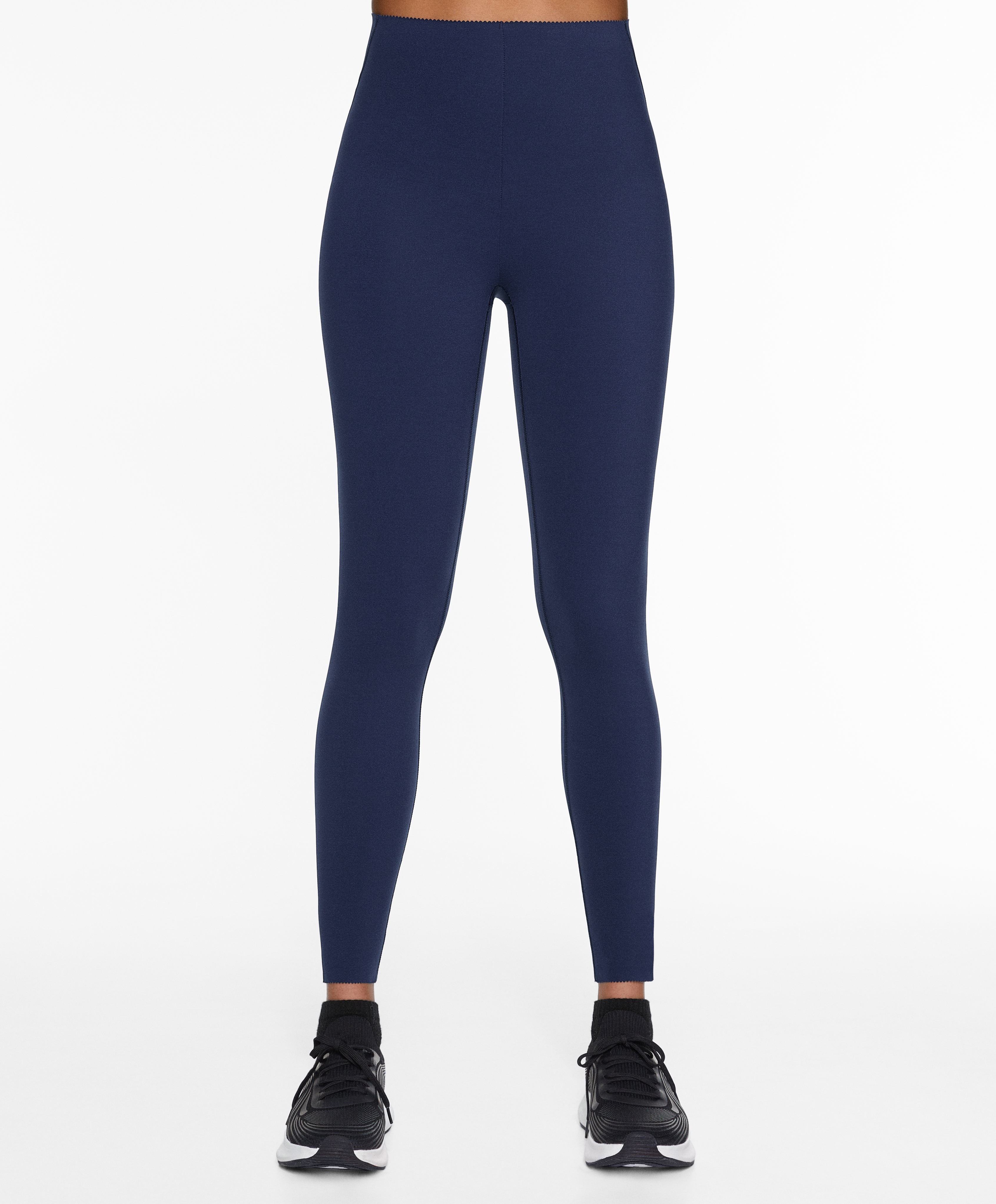 OYSHO Compressive core control ankle-length leggings