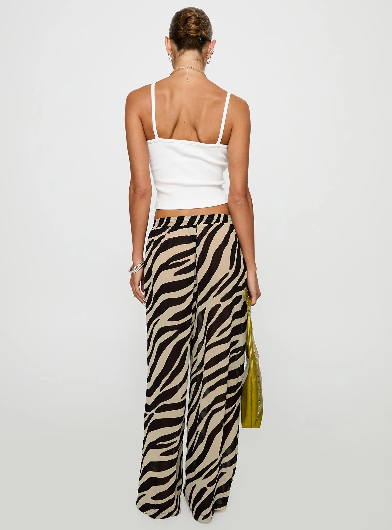 Fyre Wide Leg Pant Zebra