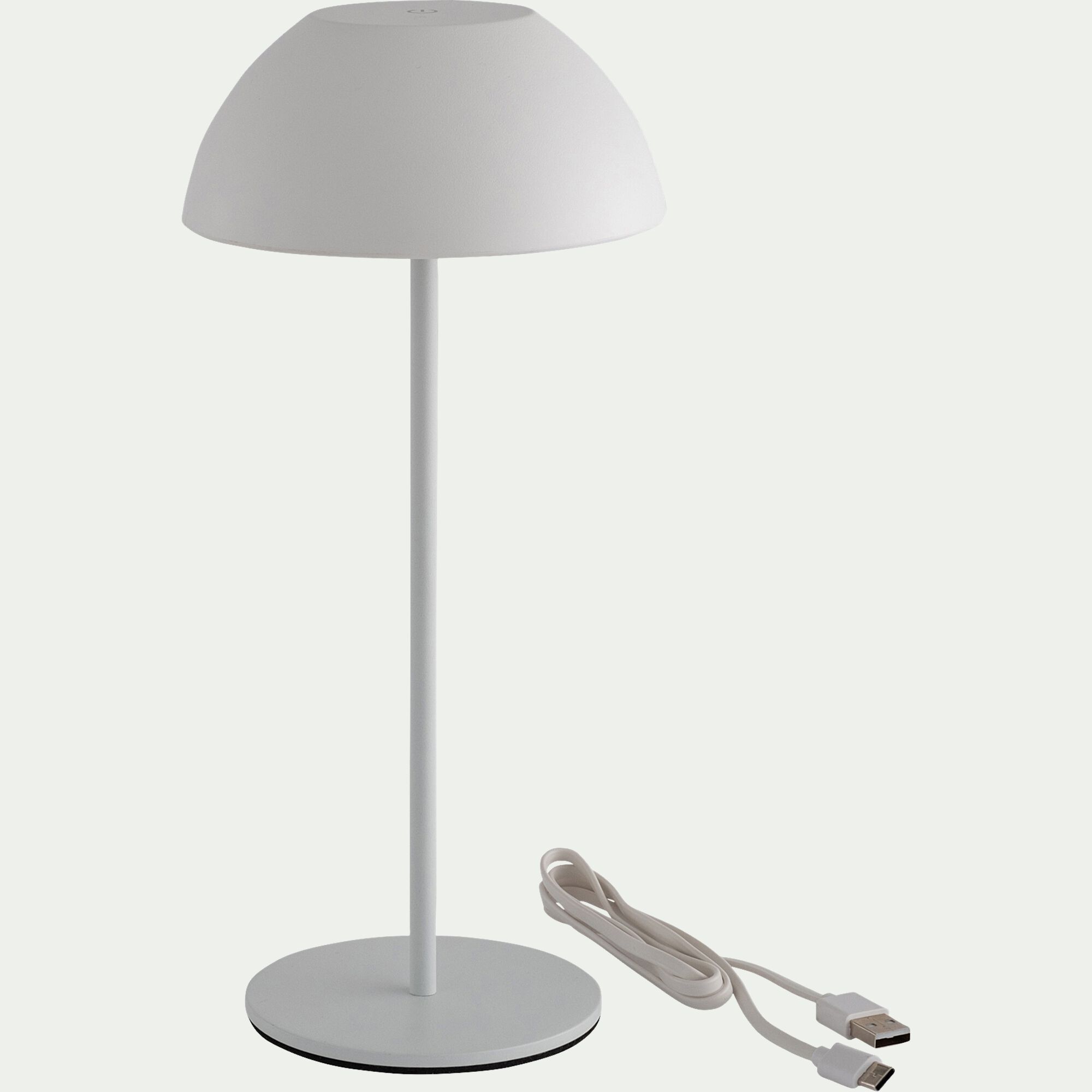 LINA - Lampe de table à poser nomade H28cm - blanc