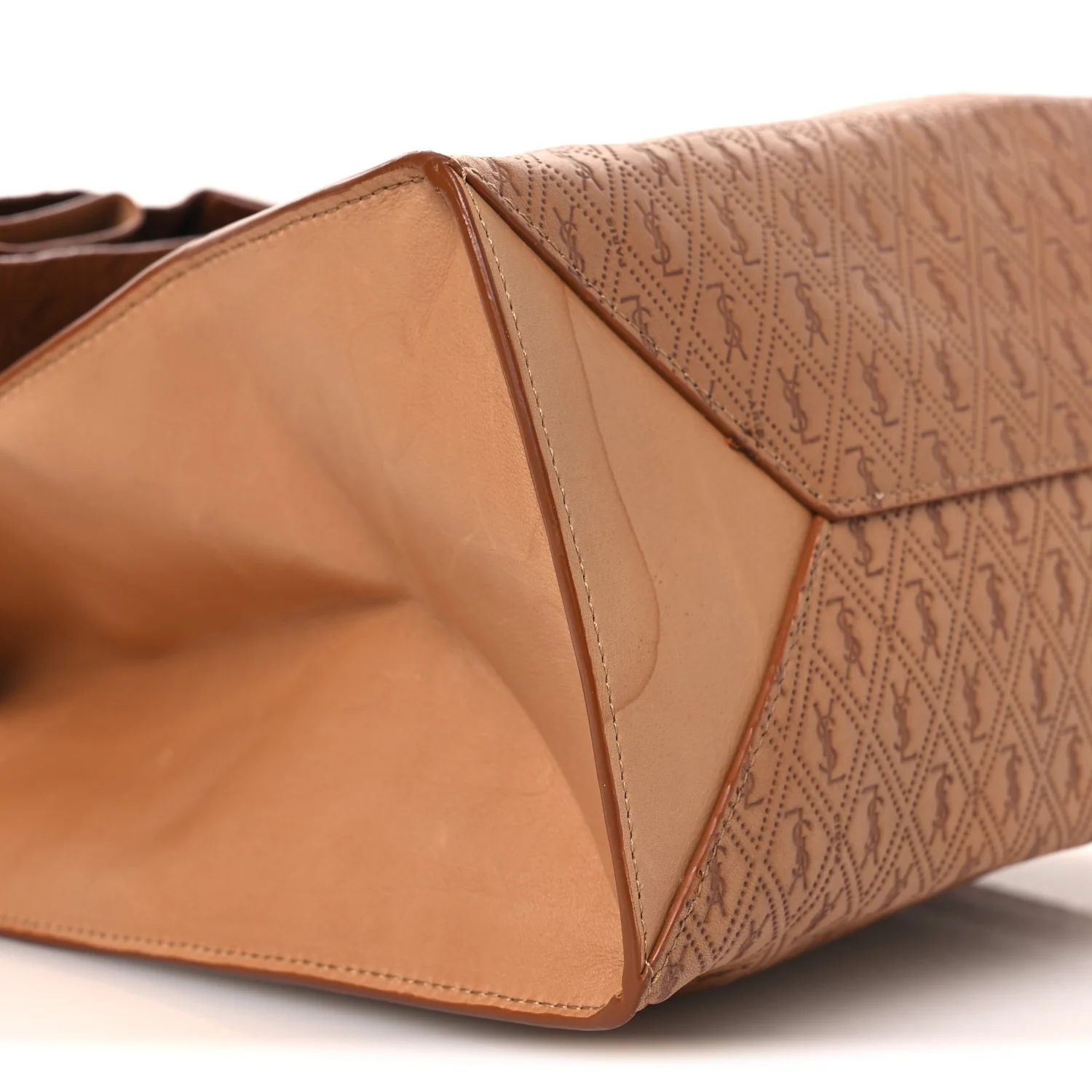 Calfskin Monogram Deli Paper Bag Vintage Beige - Top Club