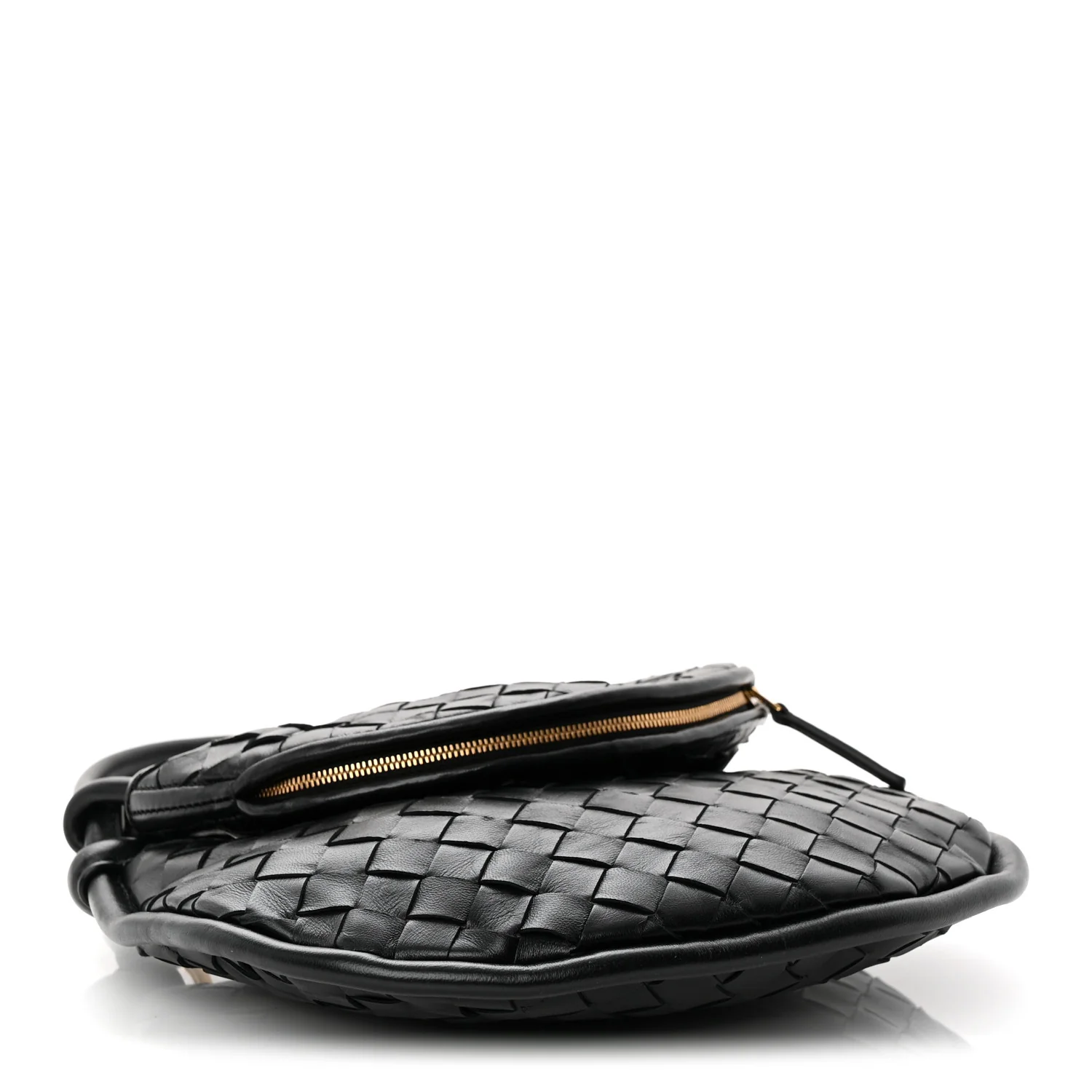 Nappa Intrecciato Small Gemelli Black - Top Club
