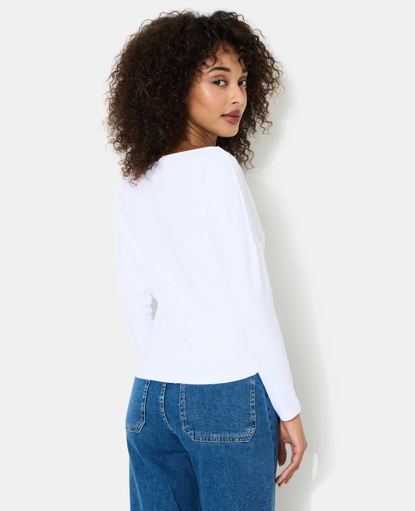 Pimkie Top manches longues avec encolure bateau
