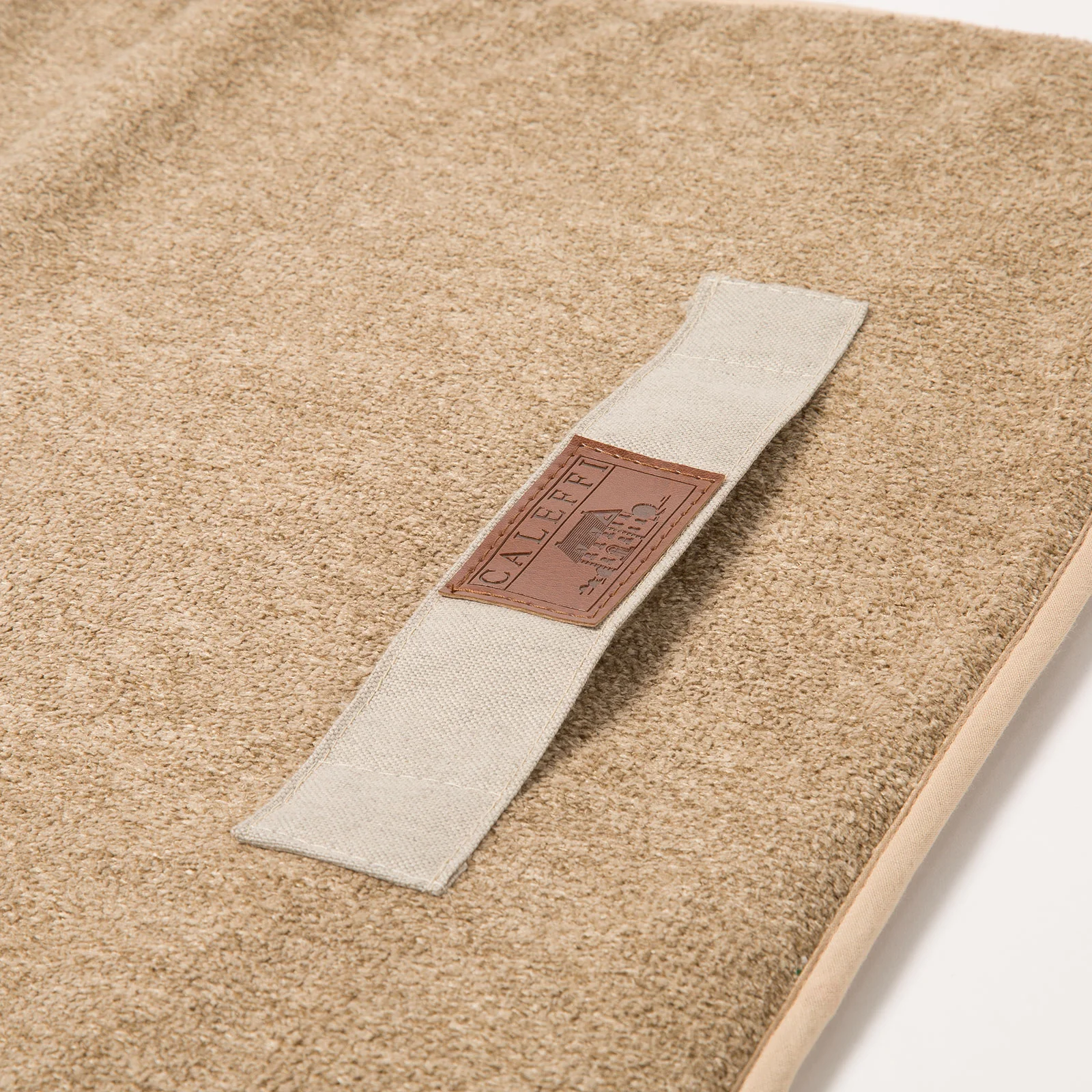 Tappetino Per Animali In Cotone Lucky 110X80 Sabbia Caleffi