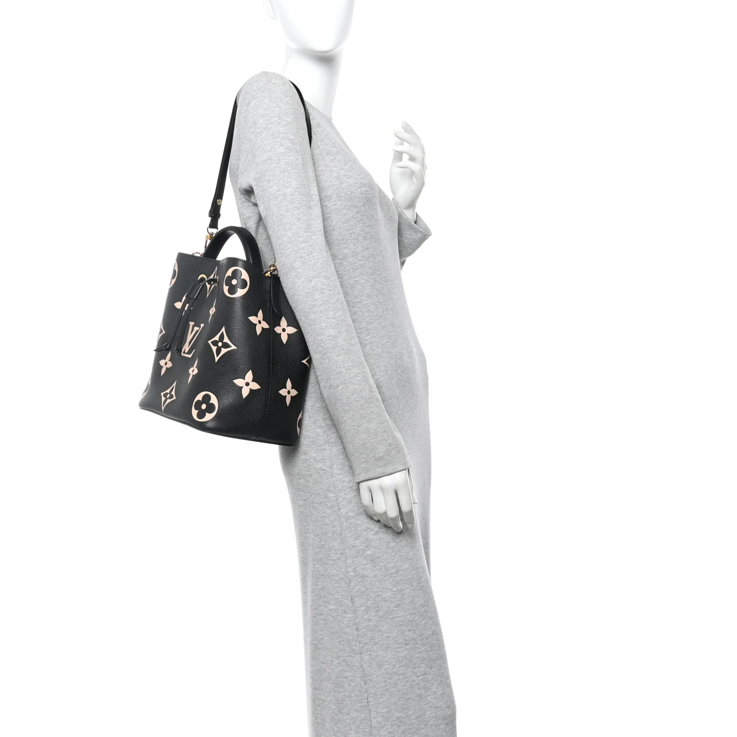 Empreinte Monogram Giant Neonoe MM Black Beige