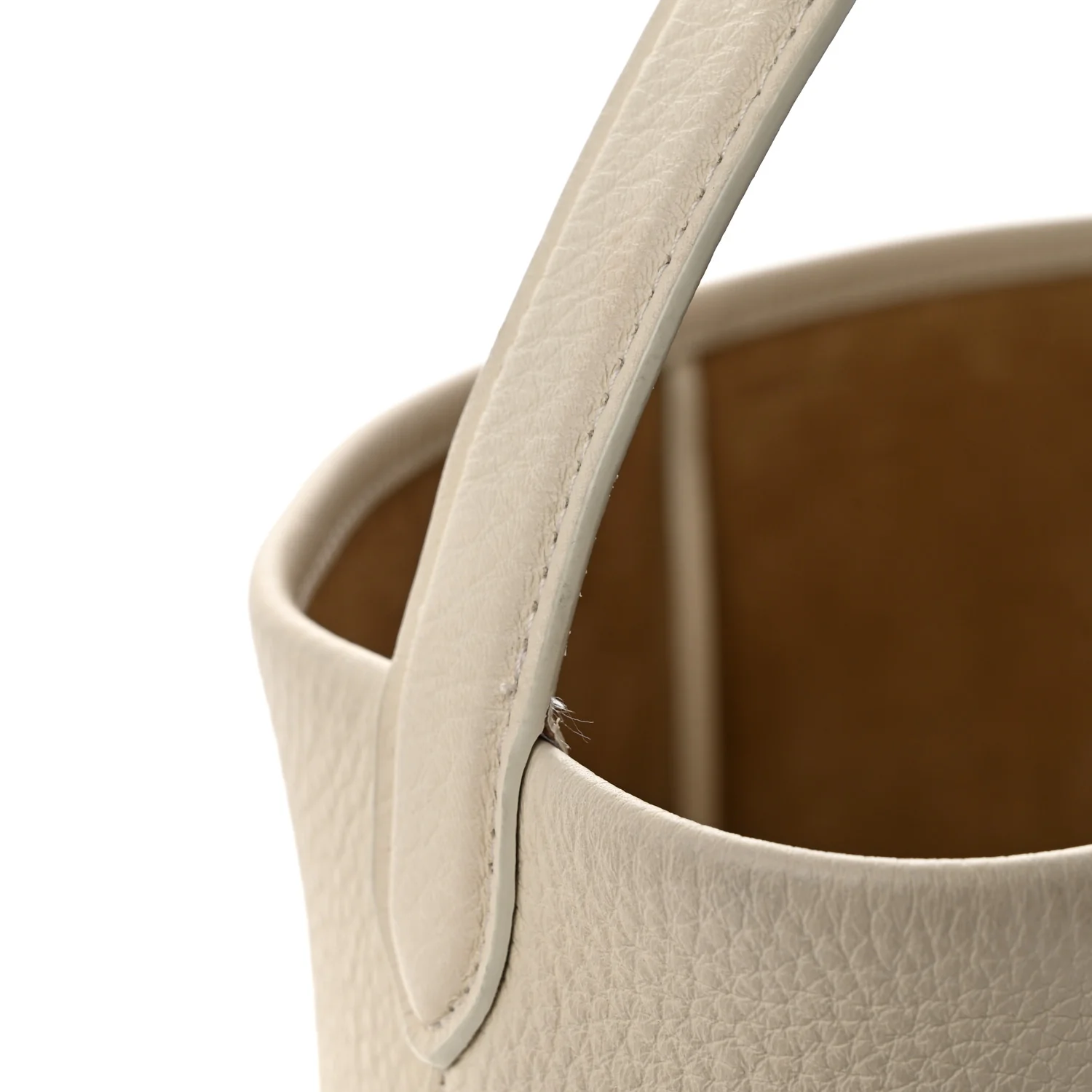 Grained Calfskin Medium N/S Park Tote Ivory - Top Club