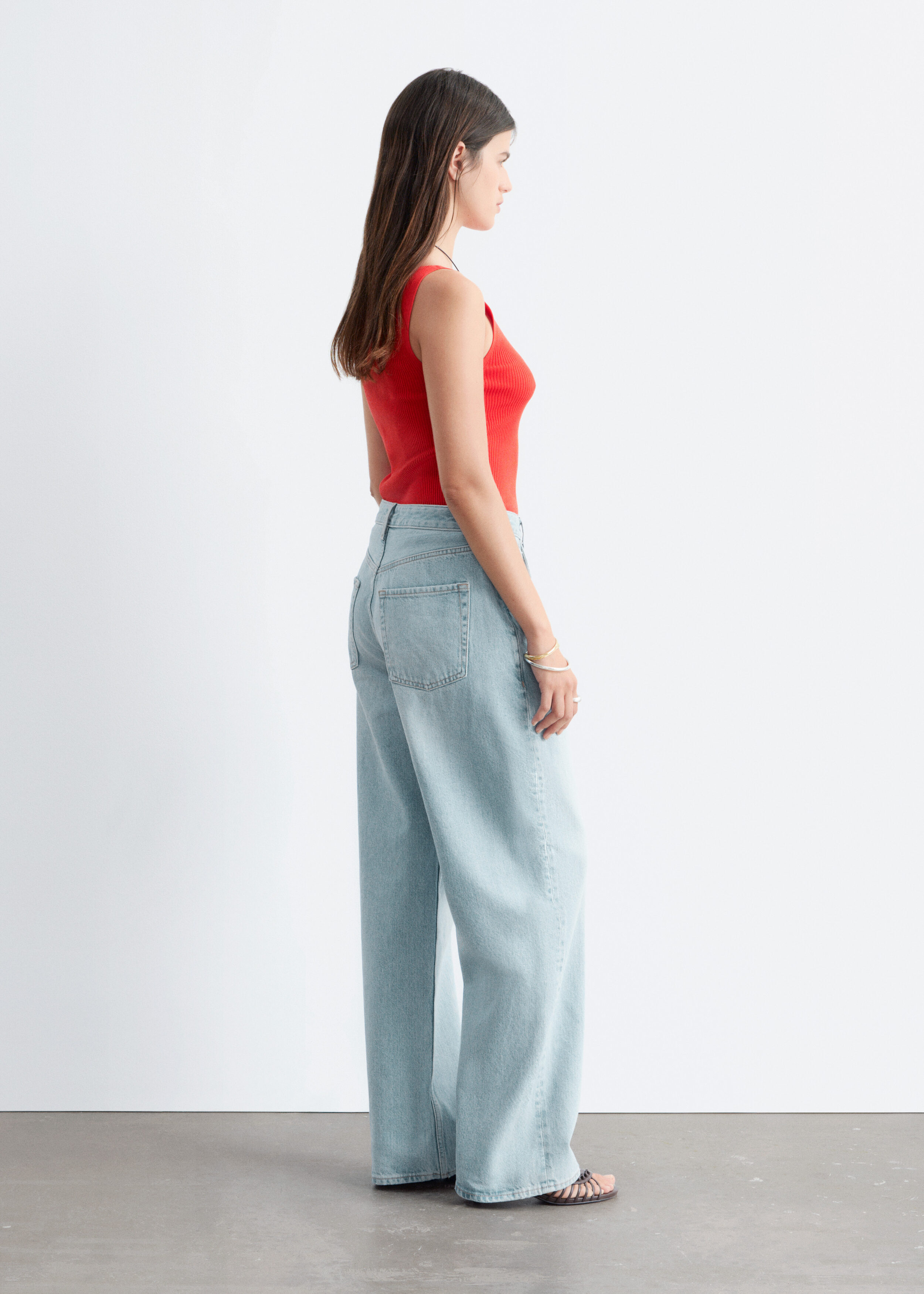 & Other Stories RIB-KNIT TANK TOP