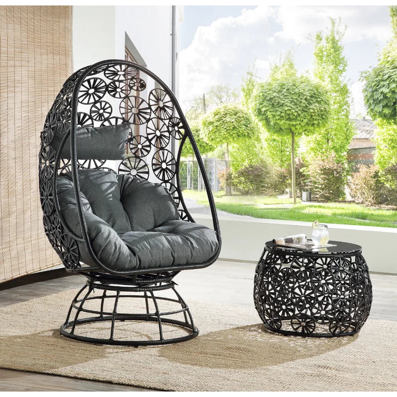 Saur swing chair with stand
