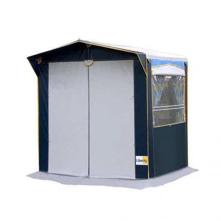 Hosa PANAMA PVC kitchen tent 300 x 150 with lids - gray