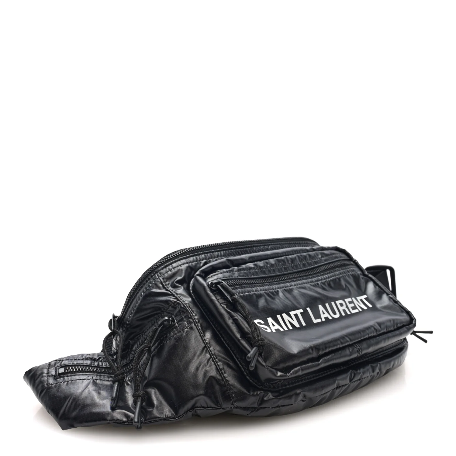 Nylon Logo Nuxx Body Belt Bag Black - Top Club