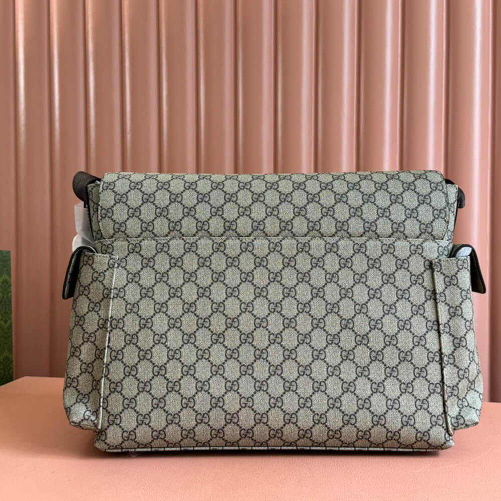 GUCCI GG Supreme Diaper Bag(HIGH-END GRADE) - Top Club