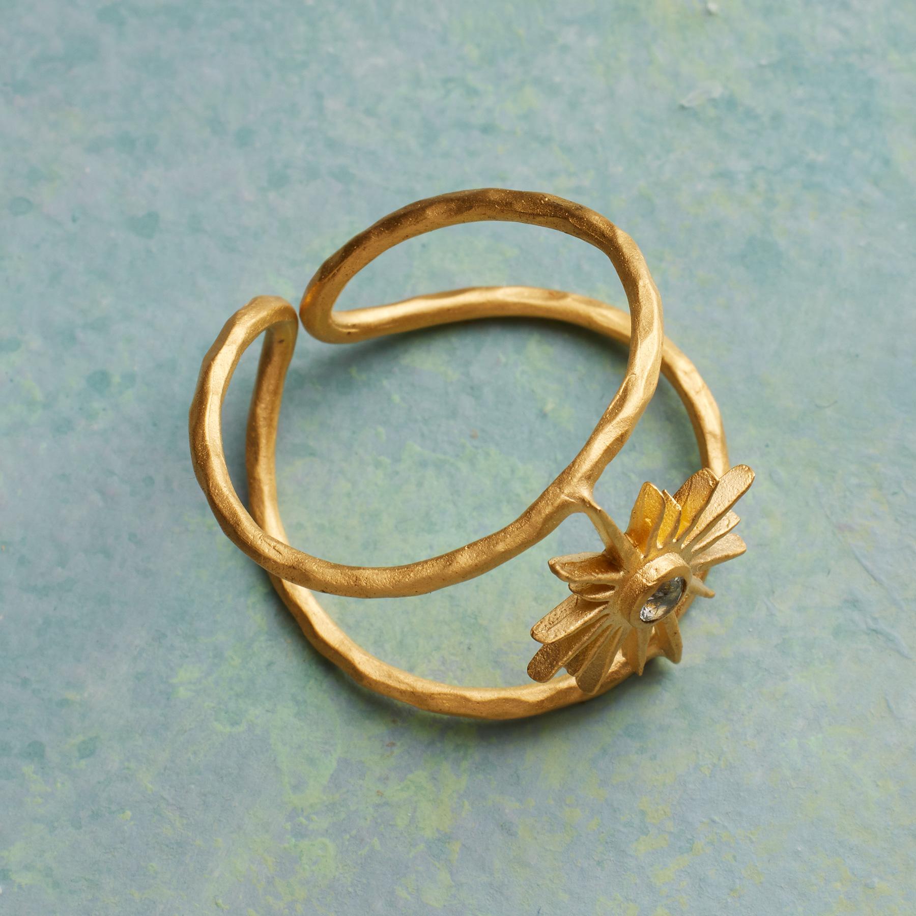 Topaz Sunburst Ring - Sundance Living