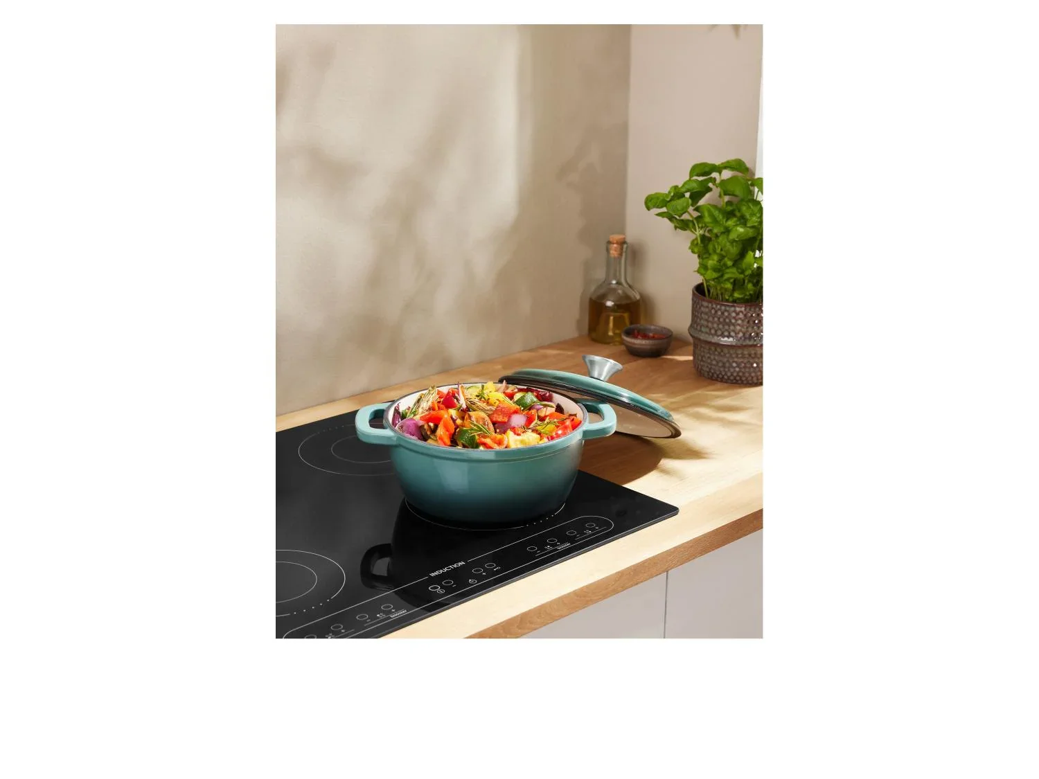 SILVERCREST Faitout en fonte Premium, 22 cm
