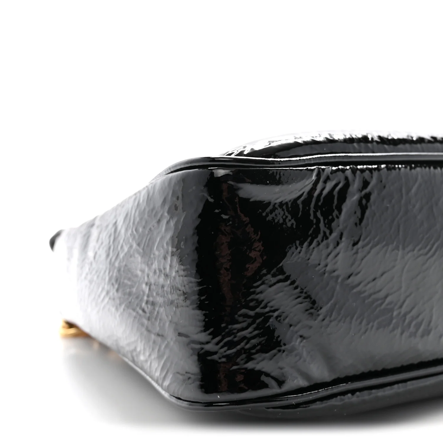 Patent Naplak Re-Edition 2005 Shoulder Bag Black - Top Club