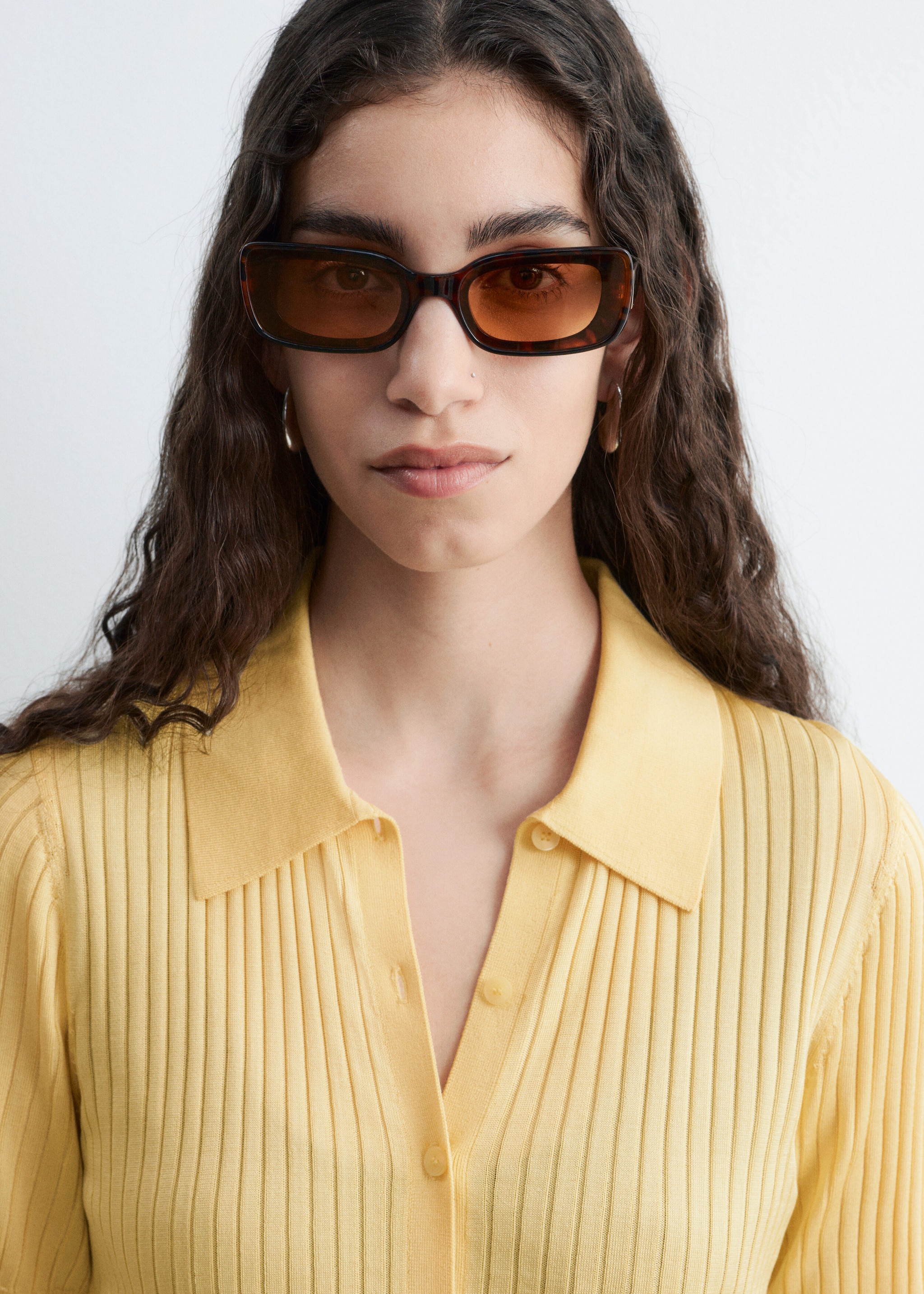 & Other Stories RIB-KNIT TOP