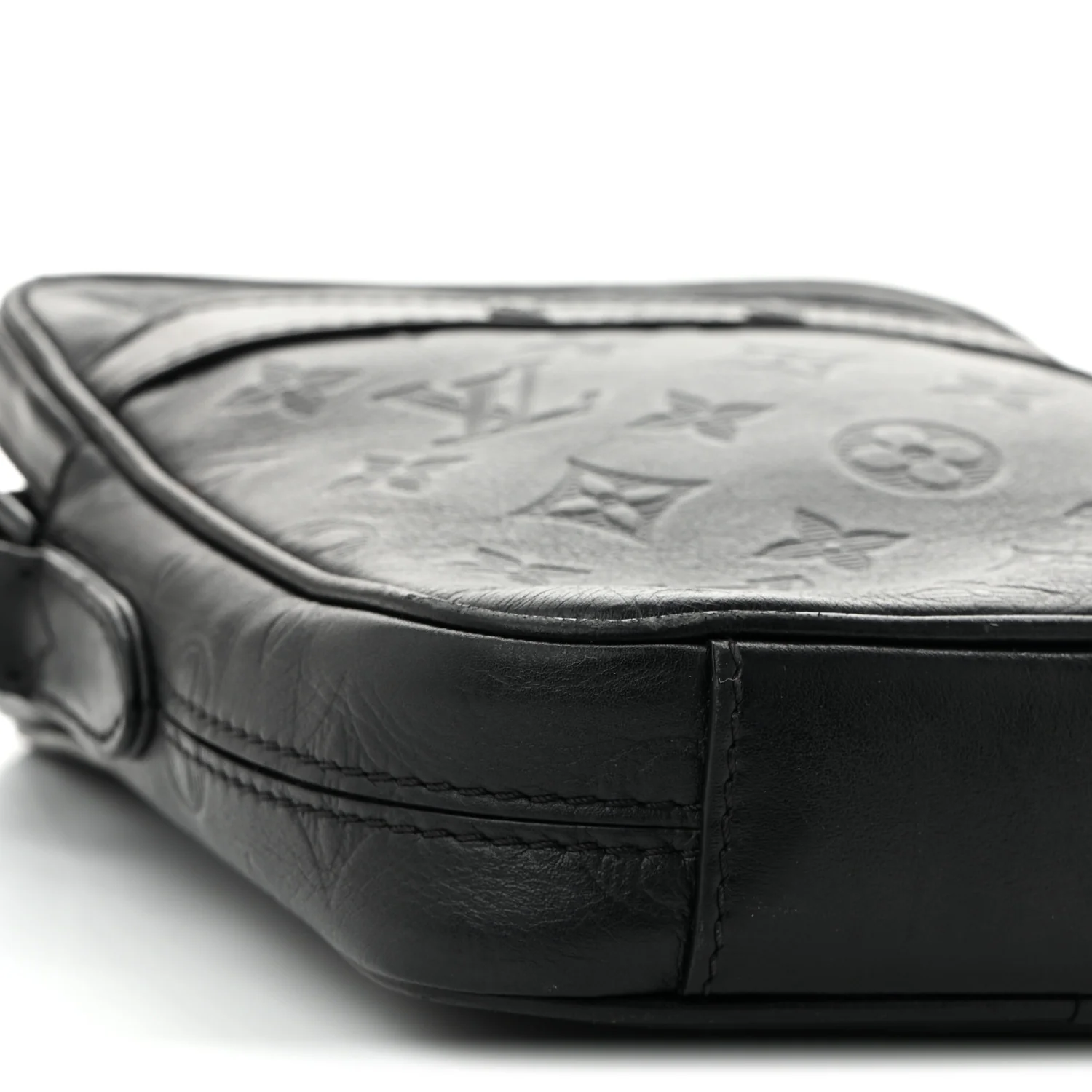 Calfskin Monogram Shadow Danube PM Black - Top Club