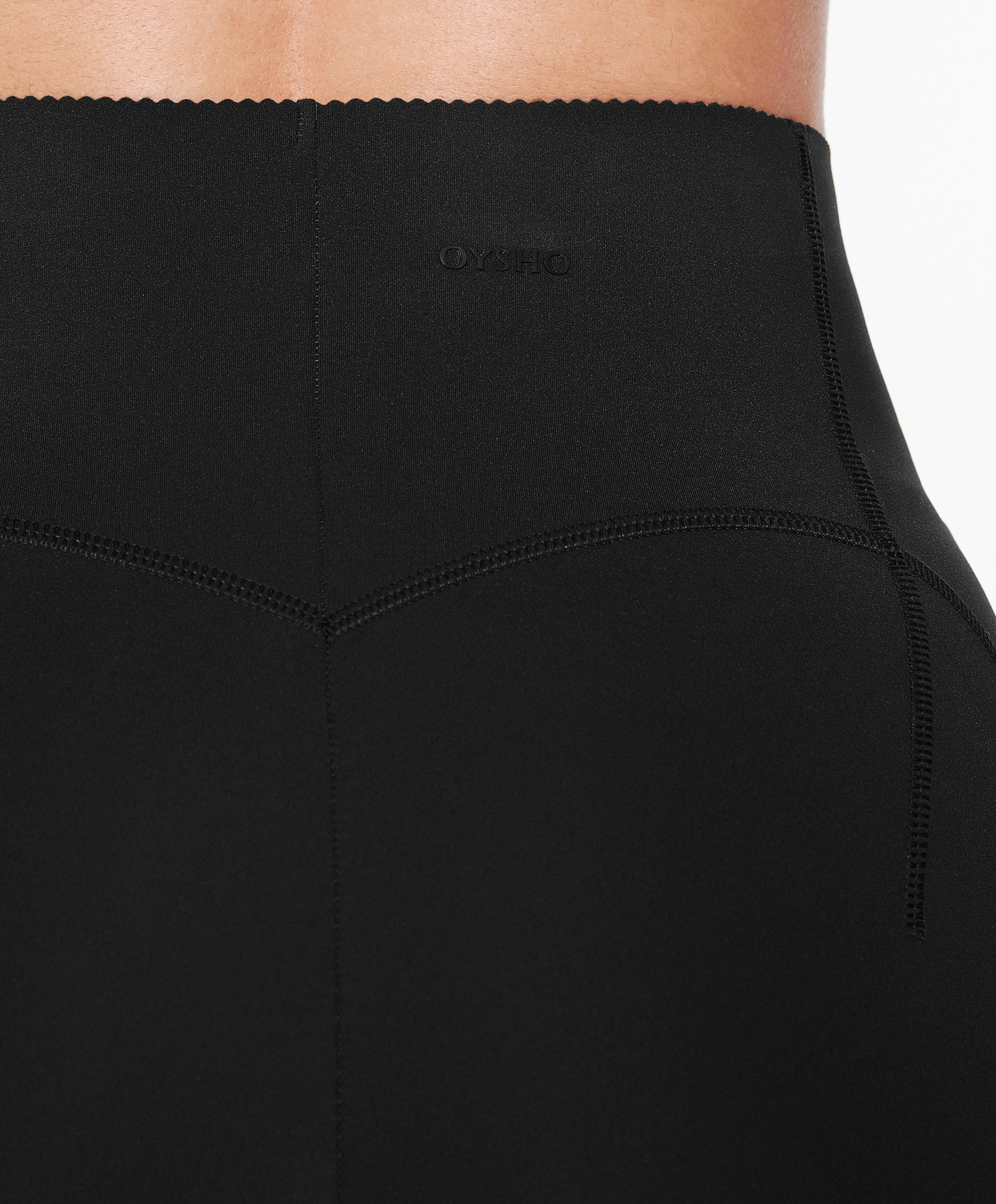 OYSHO Raise up compressive flare trousers