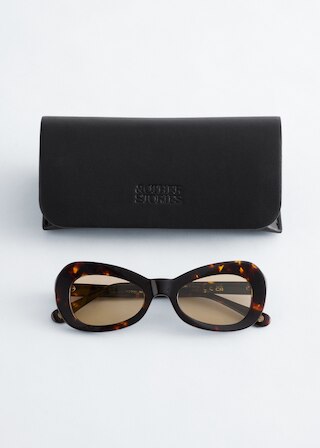 & Other Stories OVAL CAT-EYE SUNGLASSES