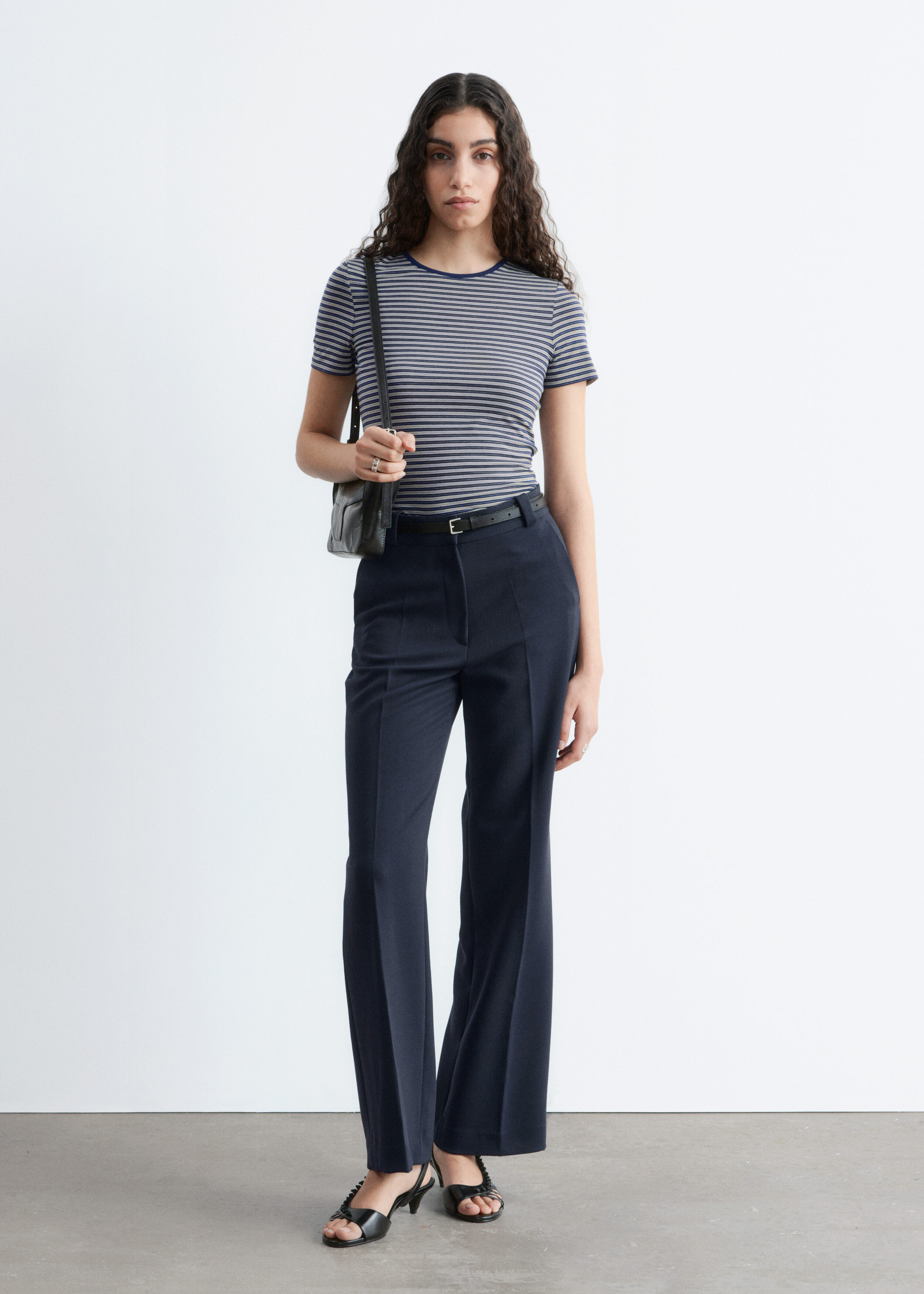 & Other Stories STRAIGHT PRESS-CREASE TROUSERS