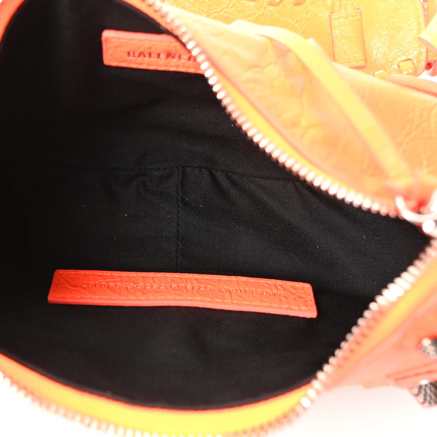 Agneau Arena Le Cagole Shoulder Bag XS Orange - Top Club