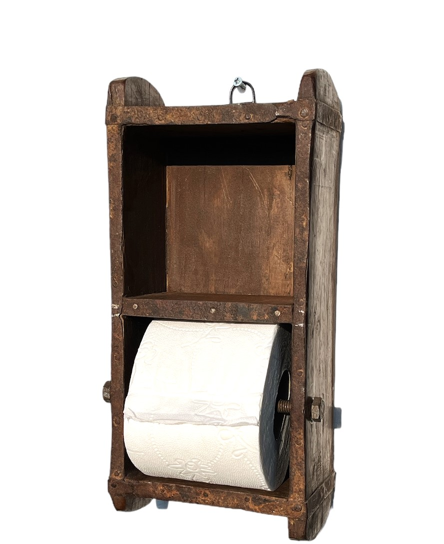 Toiletrolhouder oude steenmal #1