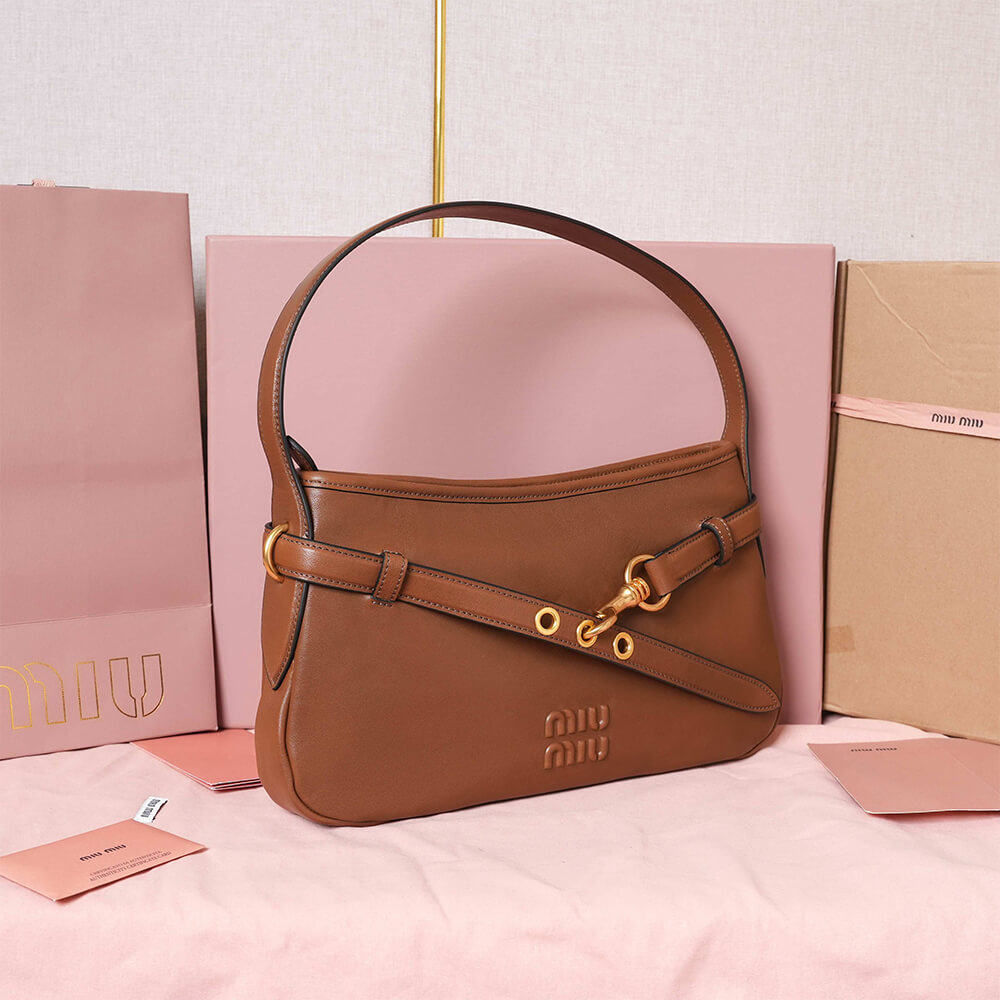 MIUMIU Regular Aventure nappa leather bag(HIGH-END GRADE) - Top Club