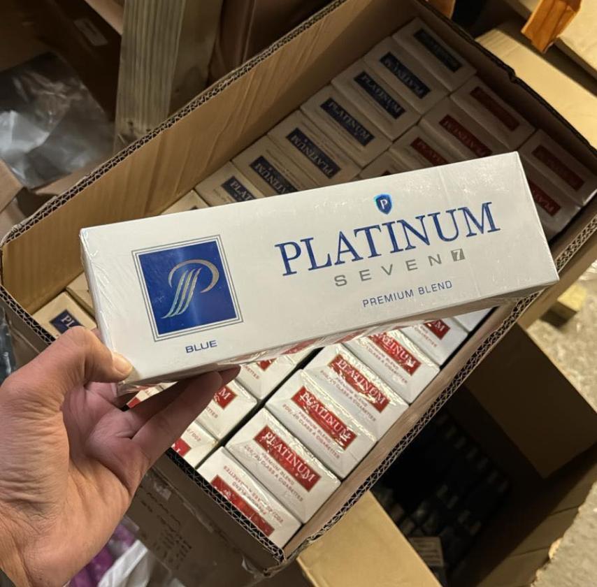 Platinum Blue x 10 Packs /1 Carton