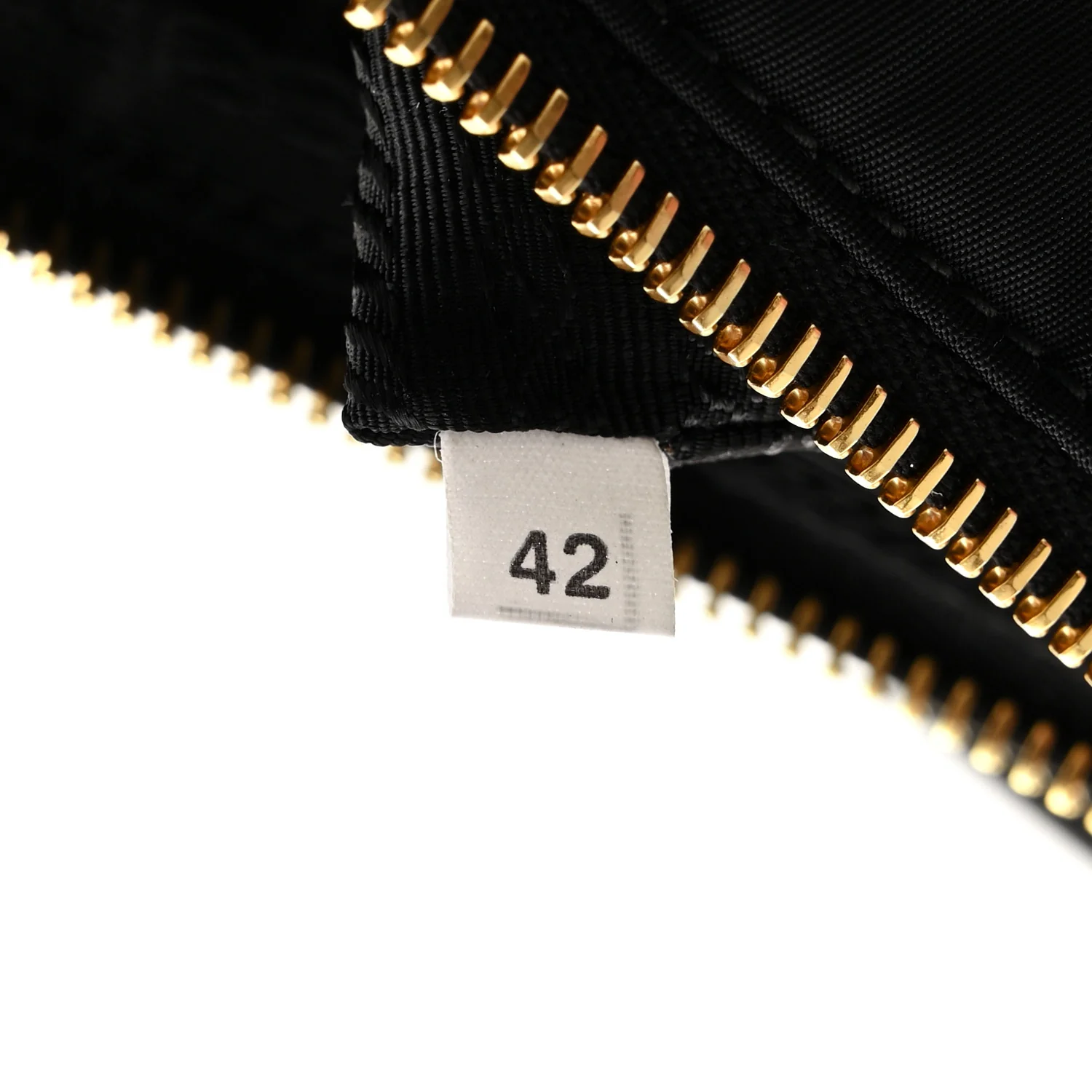 Re-Nylon Saffiano Pouch Black - Top Club