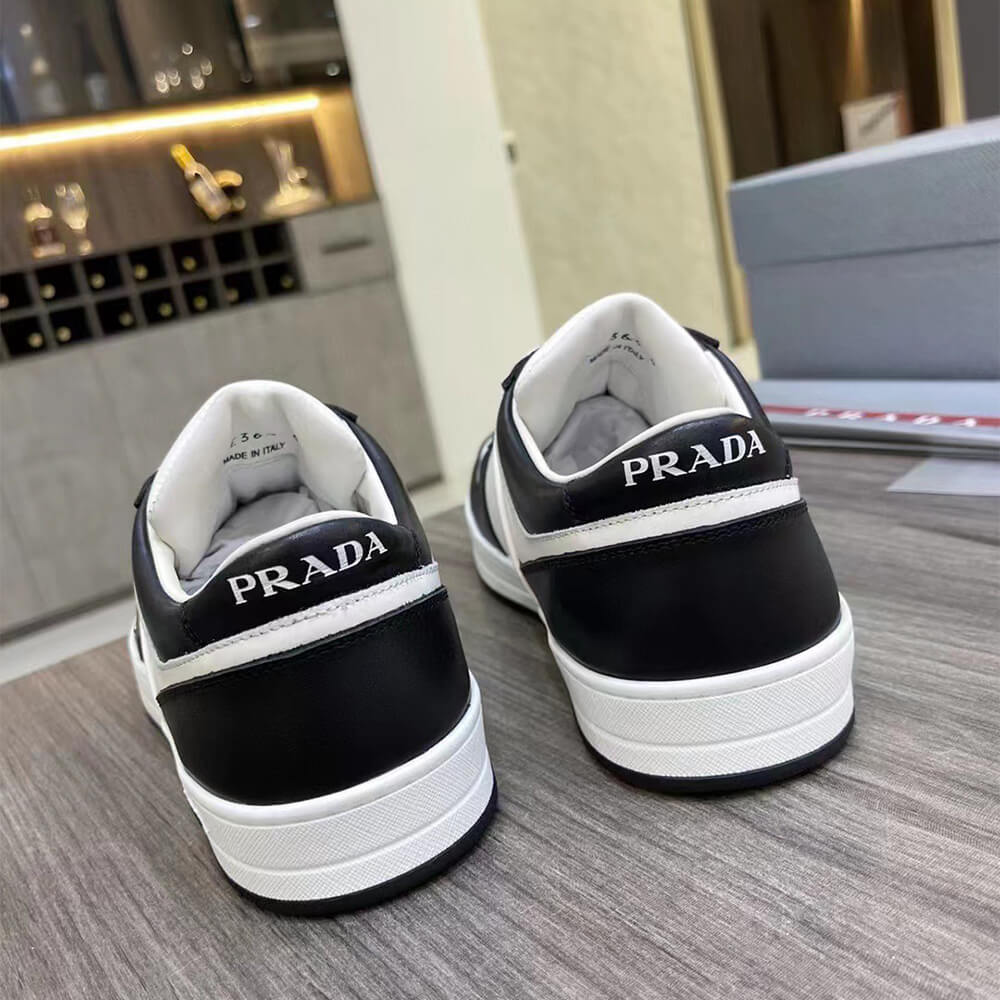 Prada Downtown nappa leather sneakers - Top Club