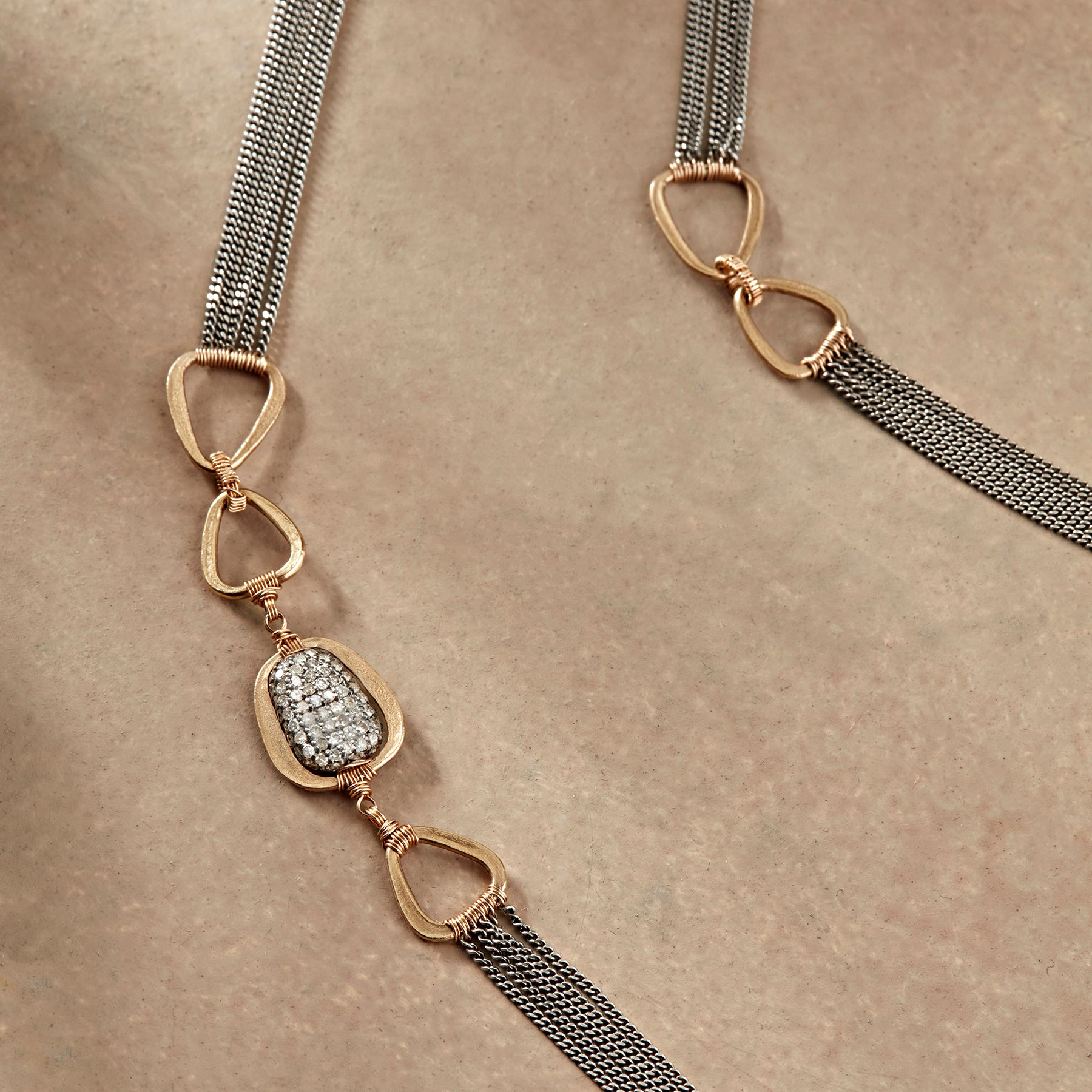 Black Tie Necklace - Sundance Living