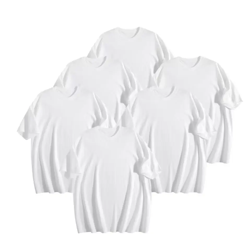 100% Cotton 180g Classic Fit Basic Tee, Unisex Year-Round Essential Top, Build Your Pack (3/6/9 Pieces)
