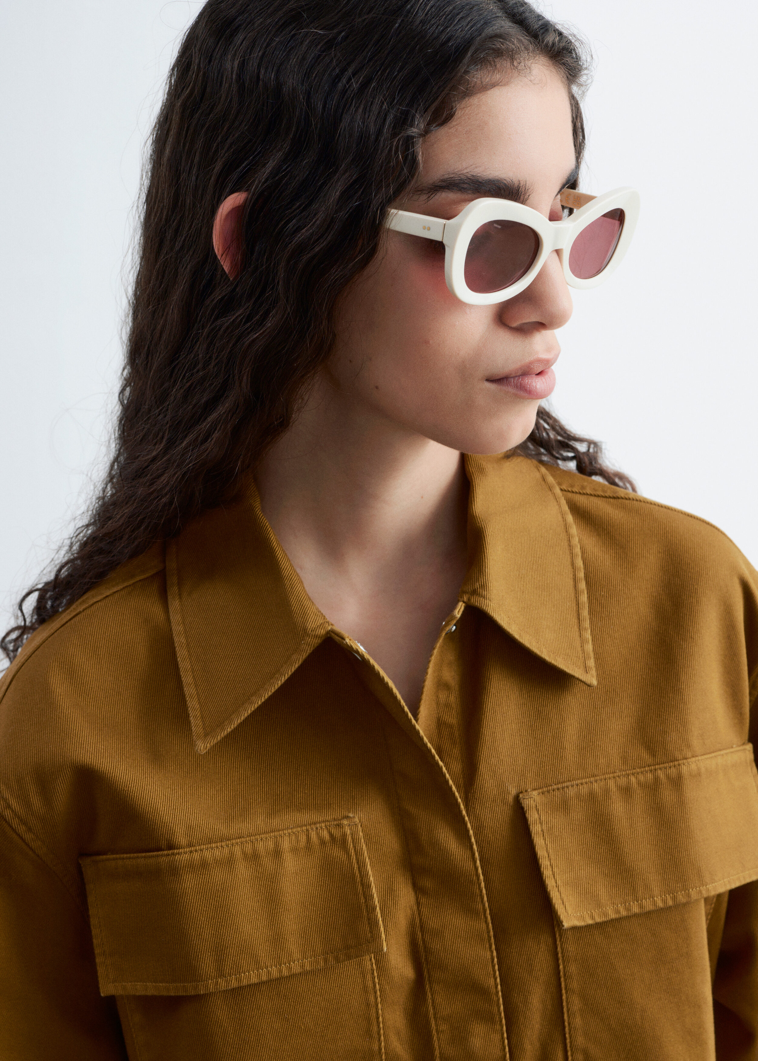 & Other Stories SHORT-SLEEVE COTTON SHIRT