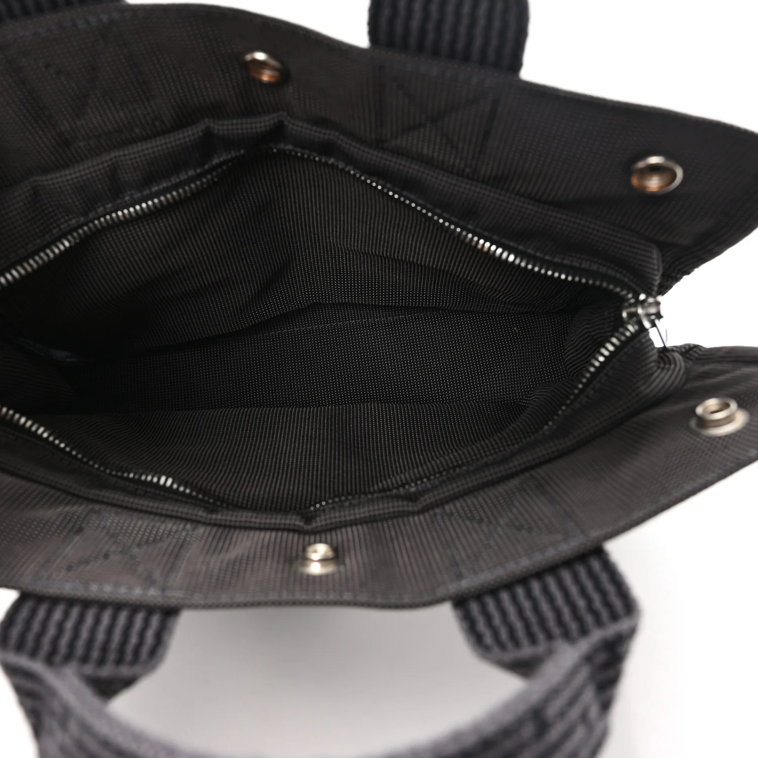 Canvas Herline PM Tote Grey - Top Club