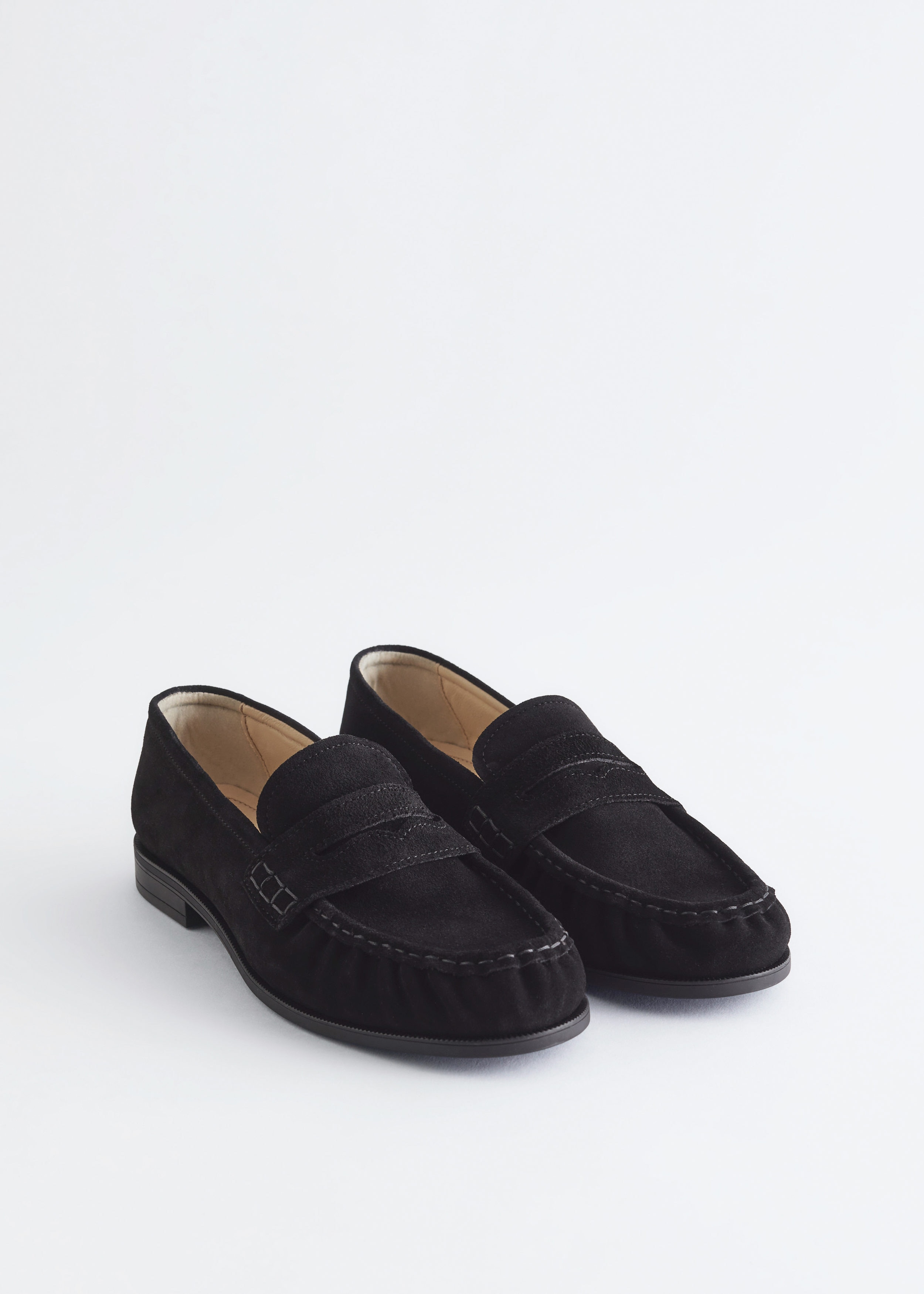 & Other Stories LEATHER PENNY LOAFERS