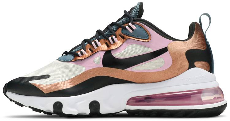 Wmns Air Max 270 React  Metallic Bronze  CT1833-100 - Sneaker Replica Workshop