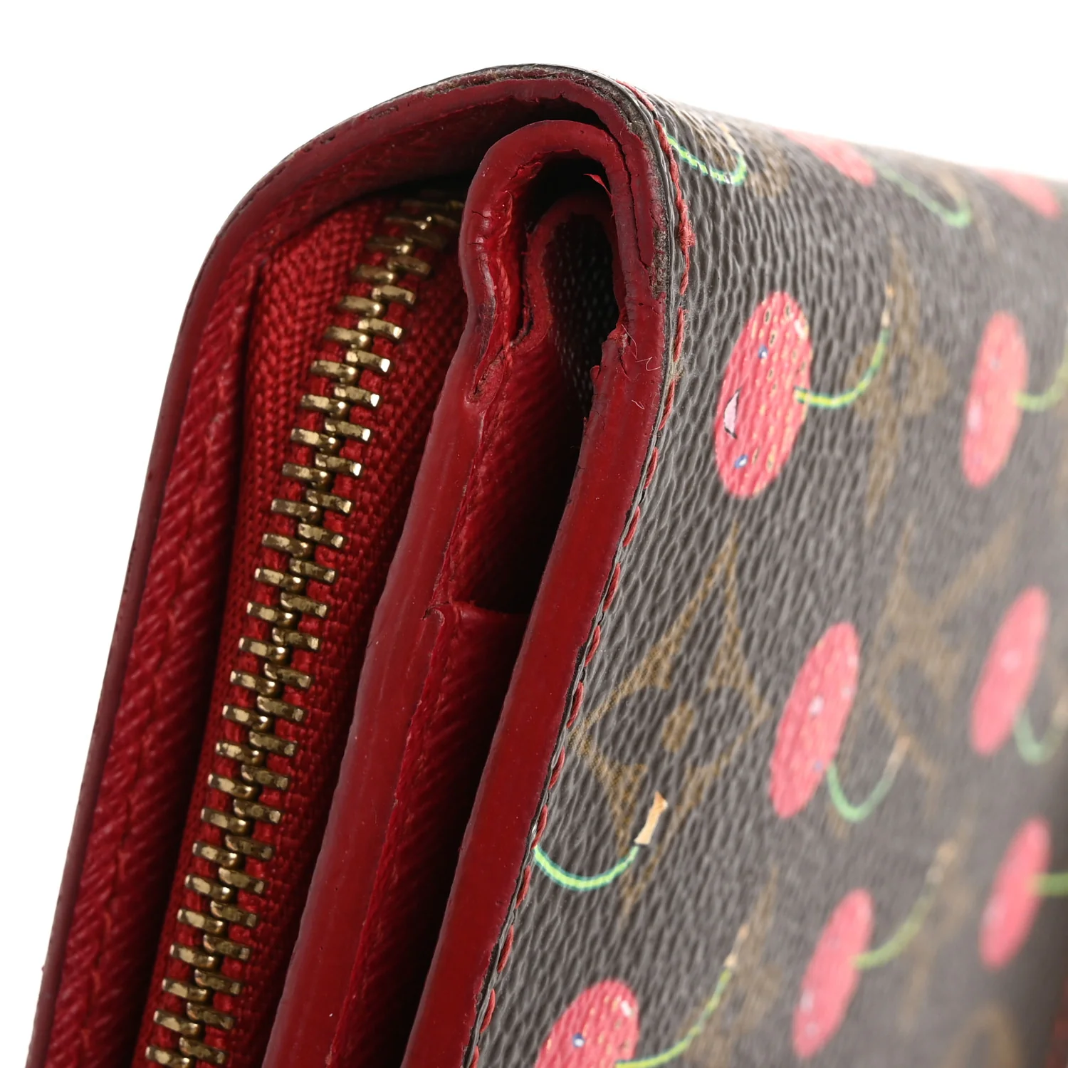 Monogram Cerises Compact Zippe Wallet - Top Club