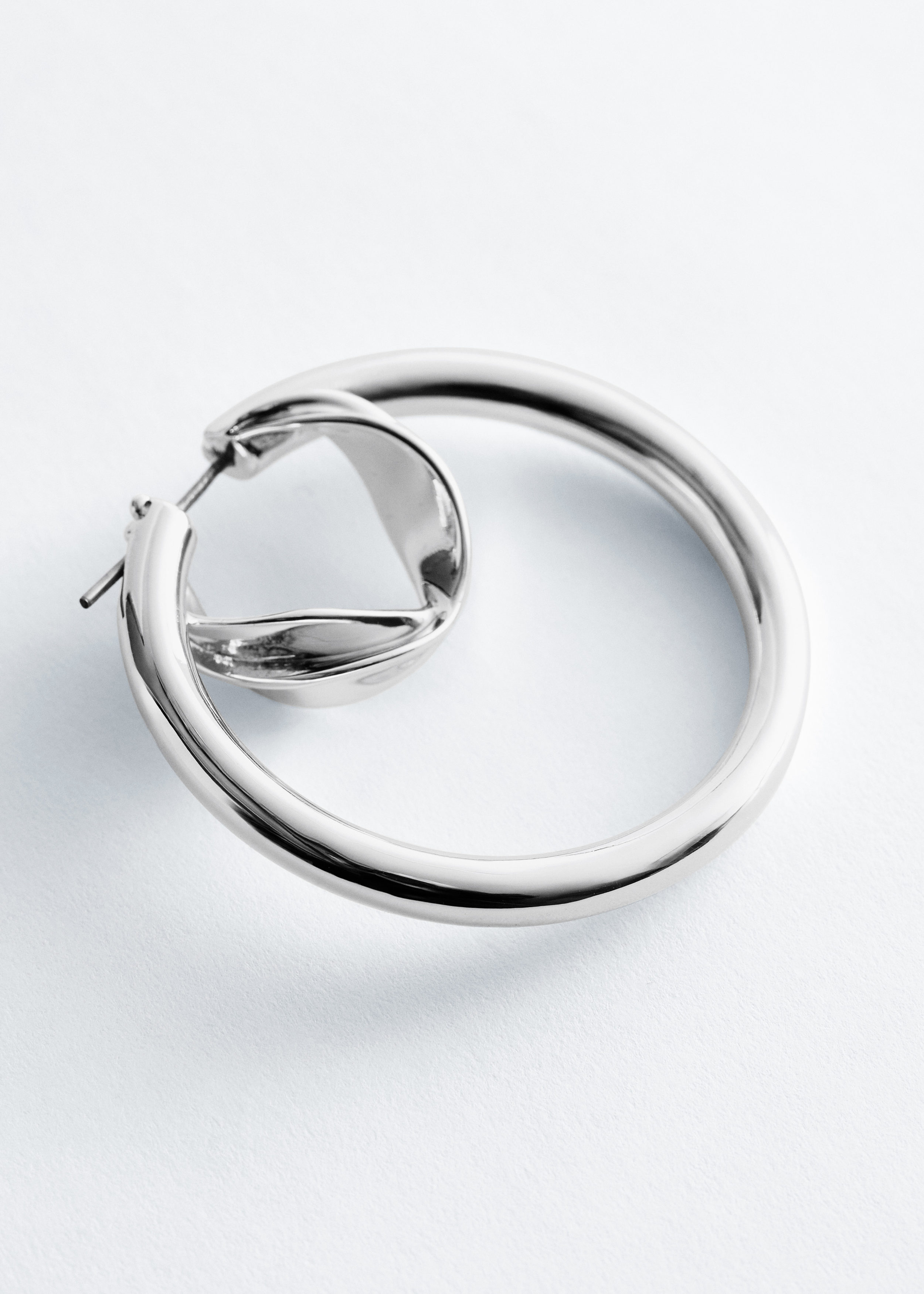 & Other Stories DOUBLE HOOP EARRINGS