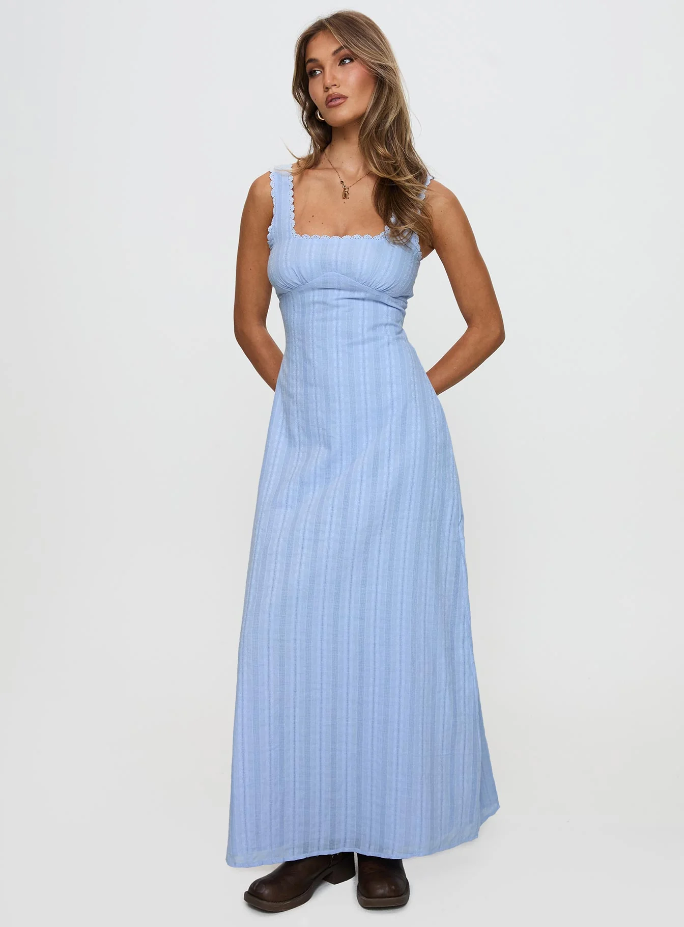 Dasha Maxi Dress Blue