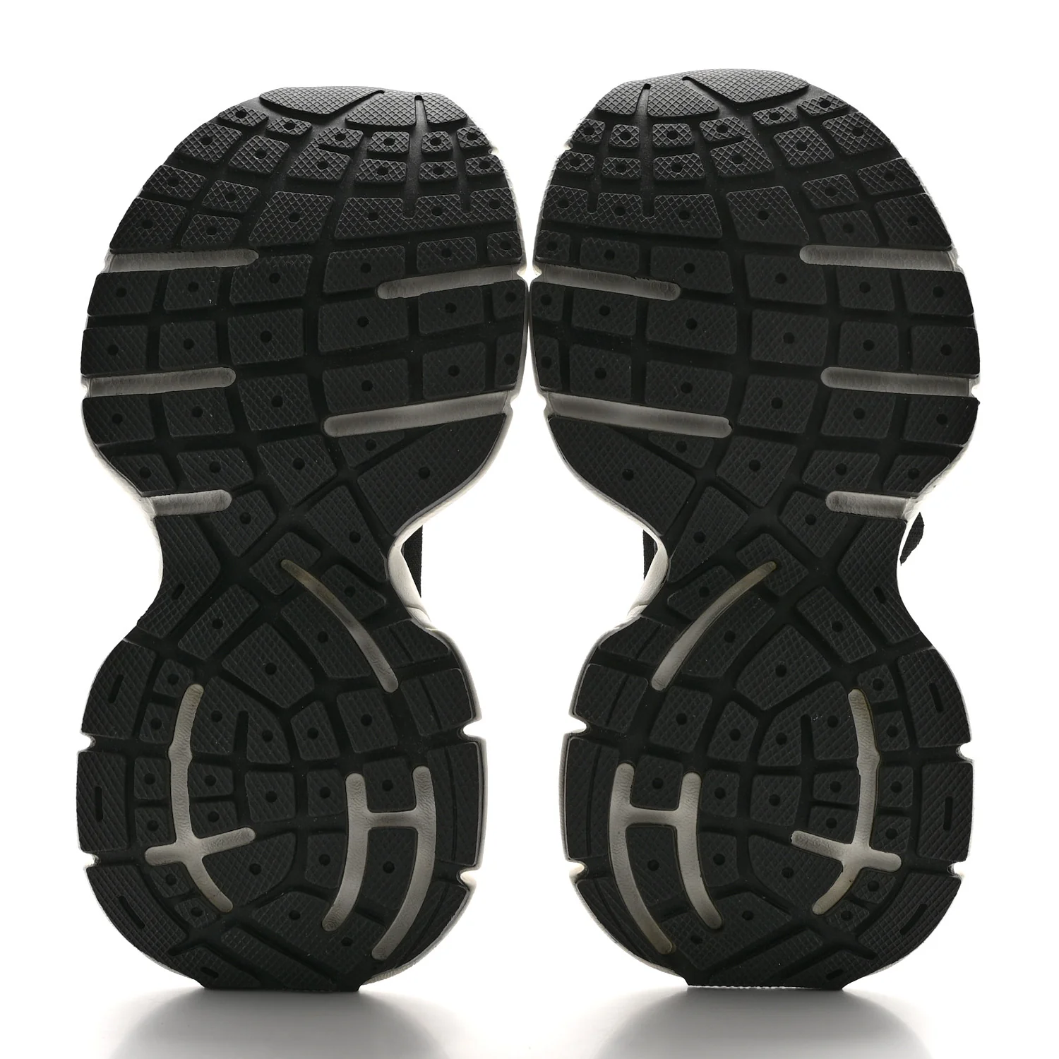 Technical 3D Recycled Knit Womens 3XL Sock Sneakers 35 Black White - Top Club