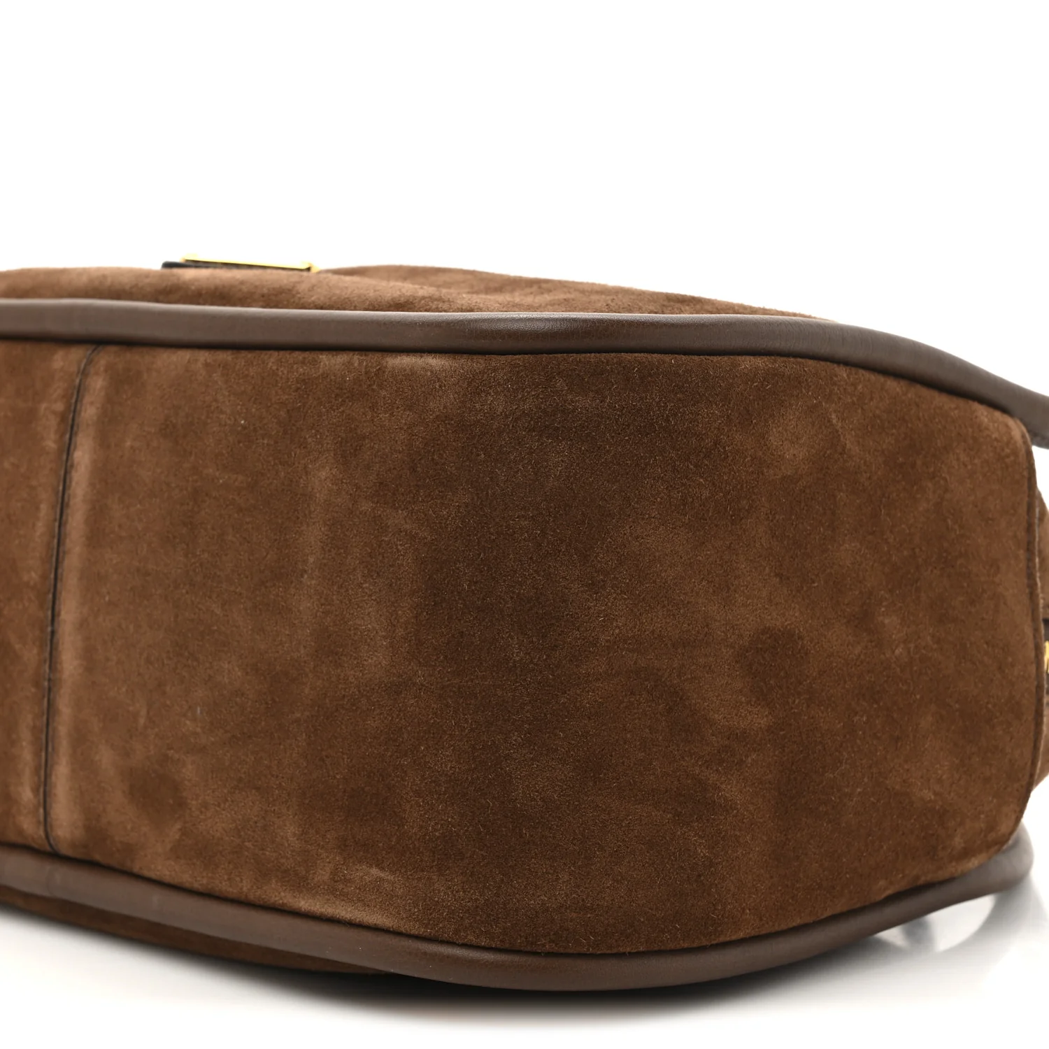Camoscio Darling Shoulder Bag Cocoa Brown - Top Club