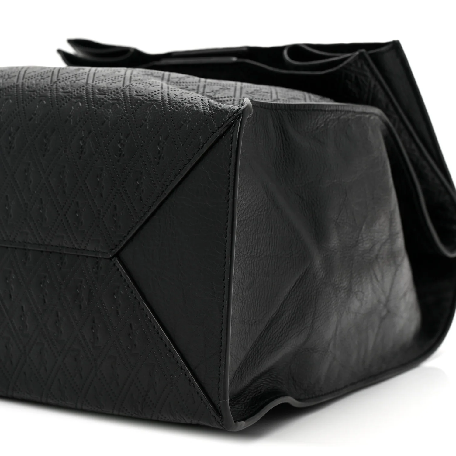 Calfskin Monogram Deli Paper Bag  Vintage Black - Top Club