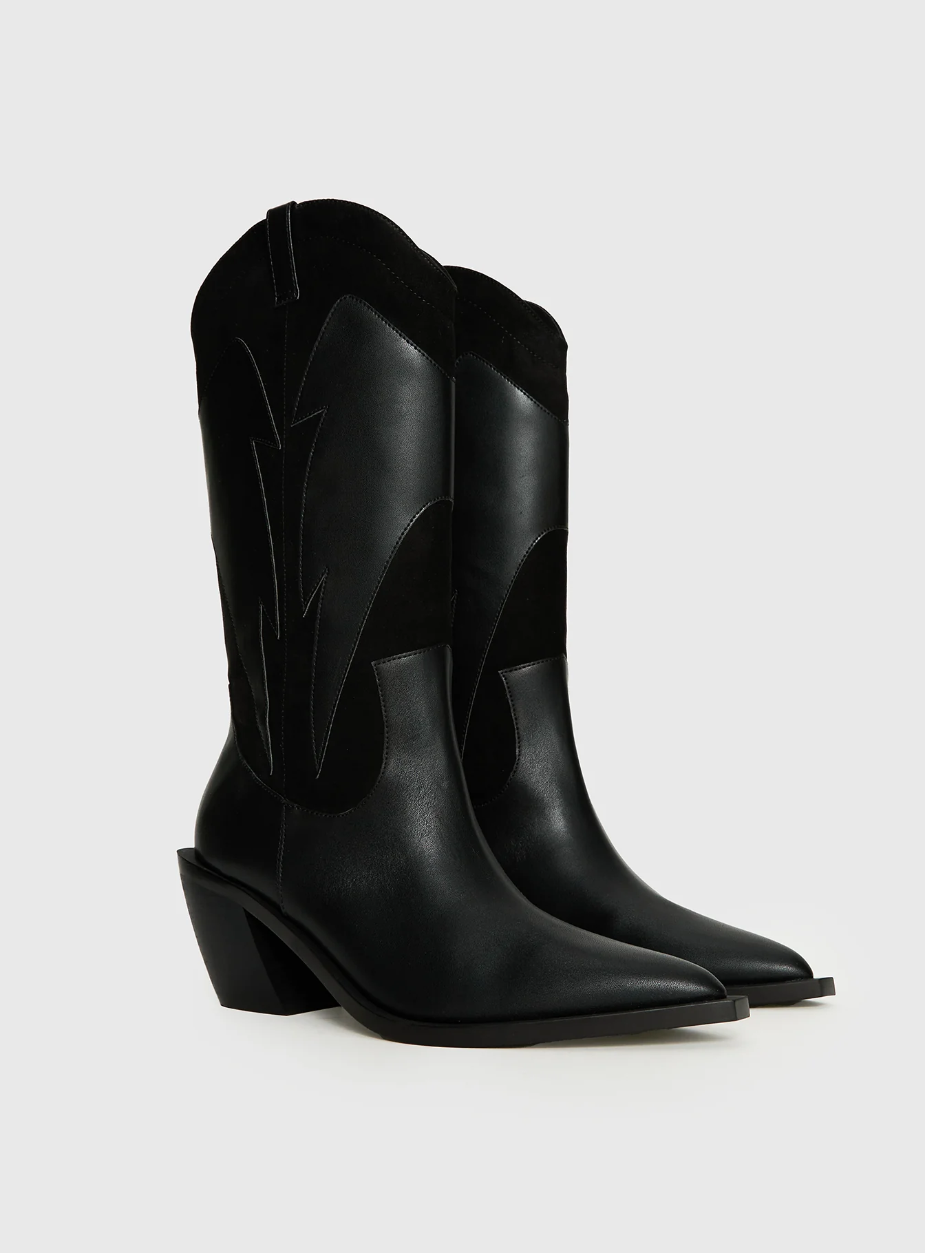 Takes You Far Cowboy Boot Black