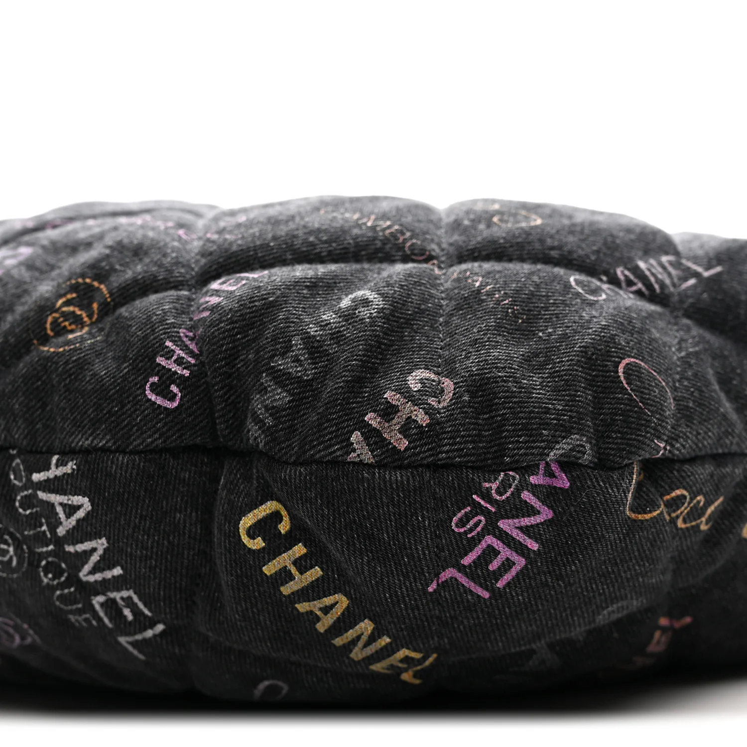 Denim Quilted Denim Mood Hobo Black Multicolor - Top Club