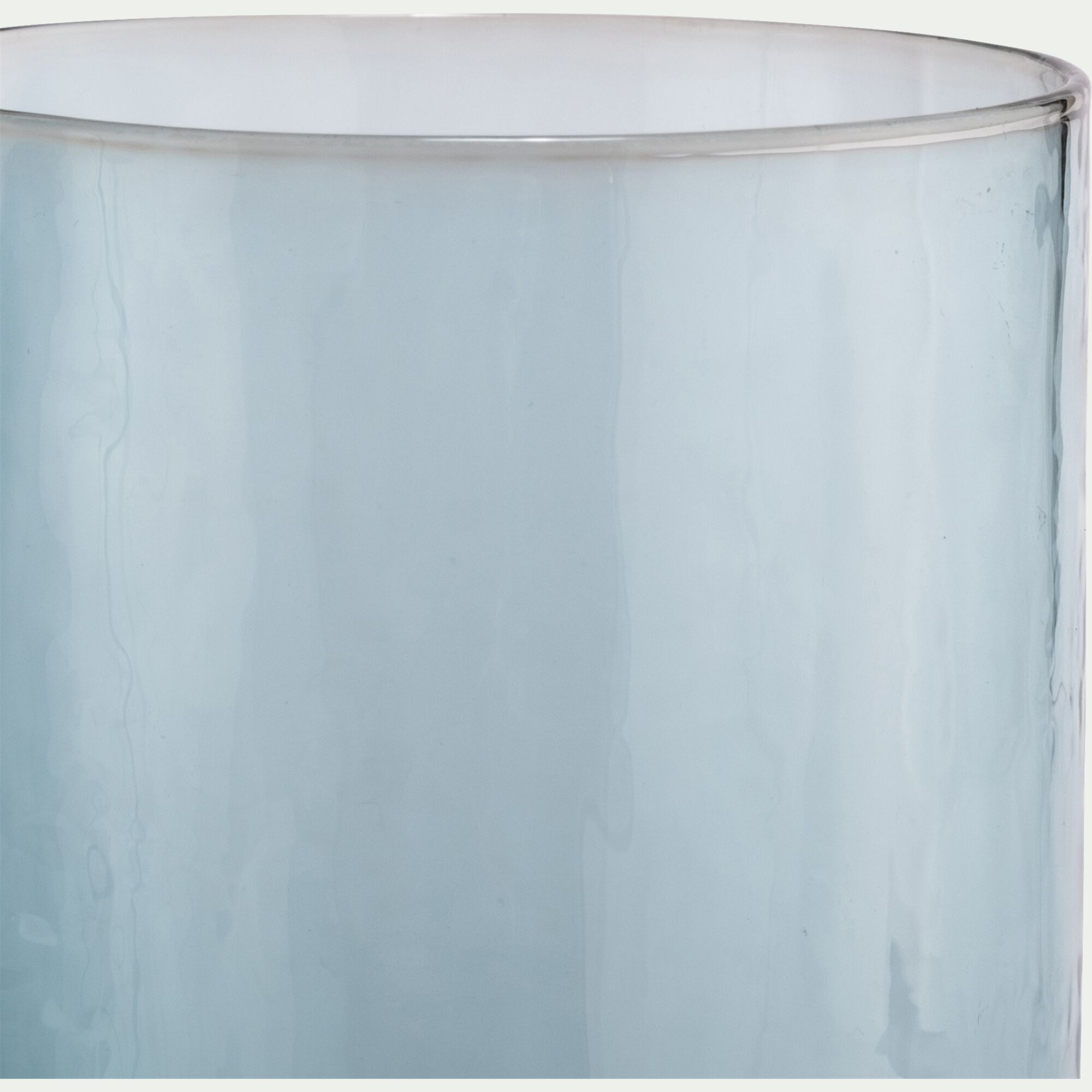 COMINO - Verre à pied en verre 37cl - bleu