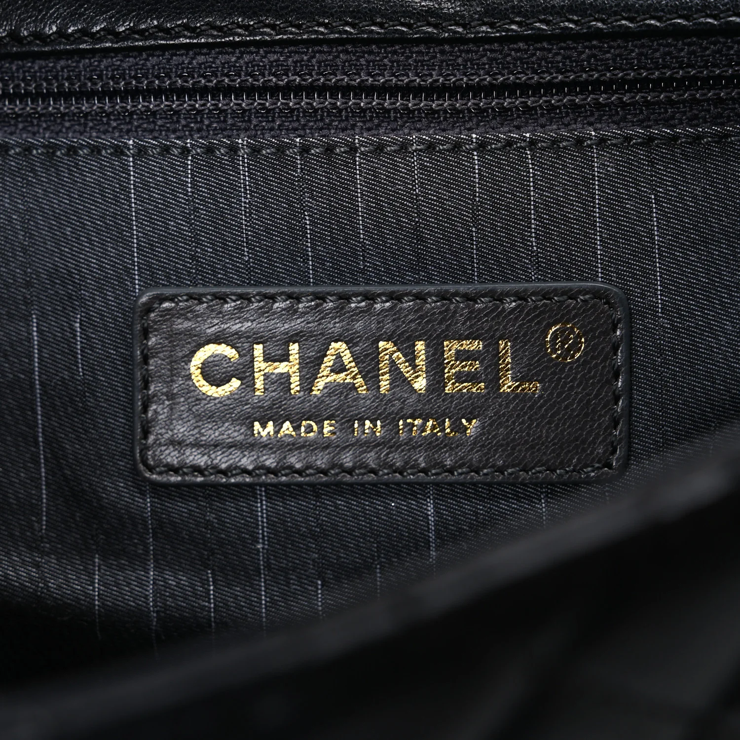 Lambskin Medium Westminster Pearl Flap Black - Top Club