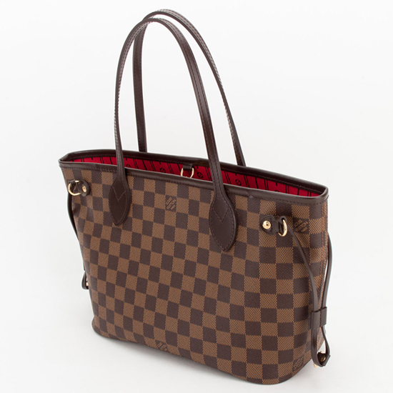 L N51109 Neverfull PM Shoulder Bag Damier Ebene Canvas - Top Club