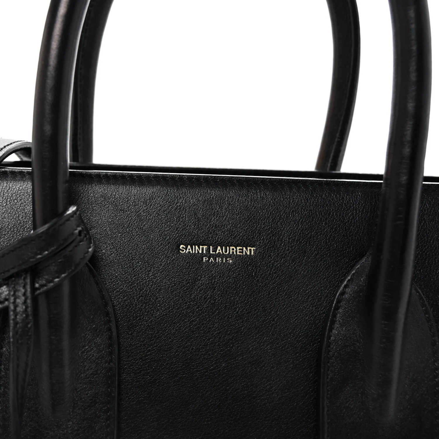 Calfskin Small Sac De Jour Black - Top Club