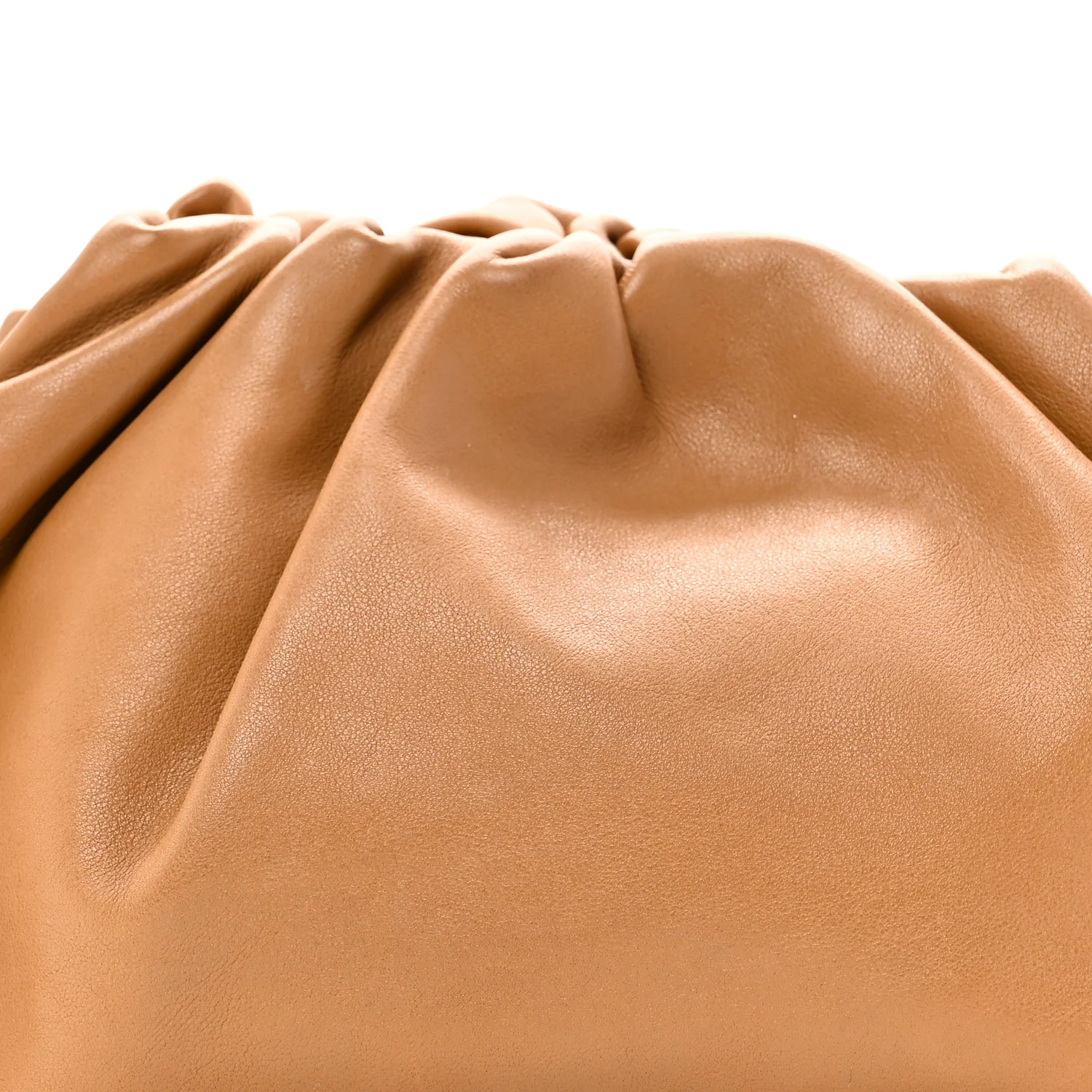 Calfskin Teen Pouch Caramel - Top Club