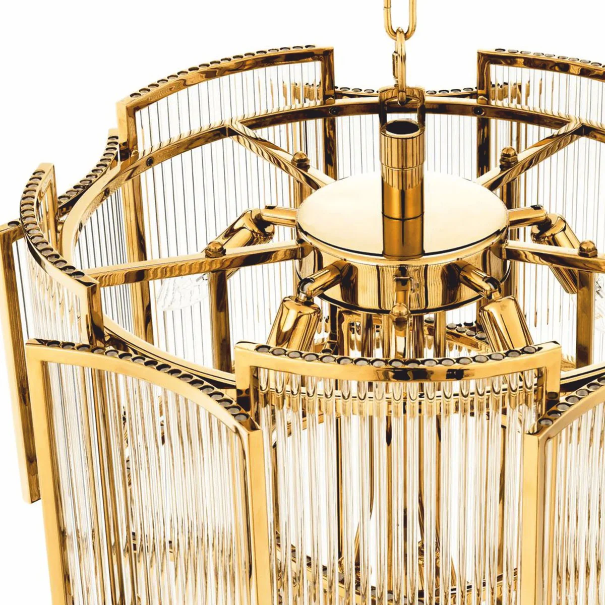 Luxury chandelier gold Ø 58 x H. 84 cm - Hotel & Restaurant chandelier