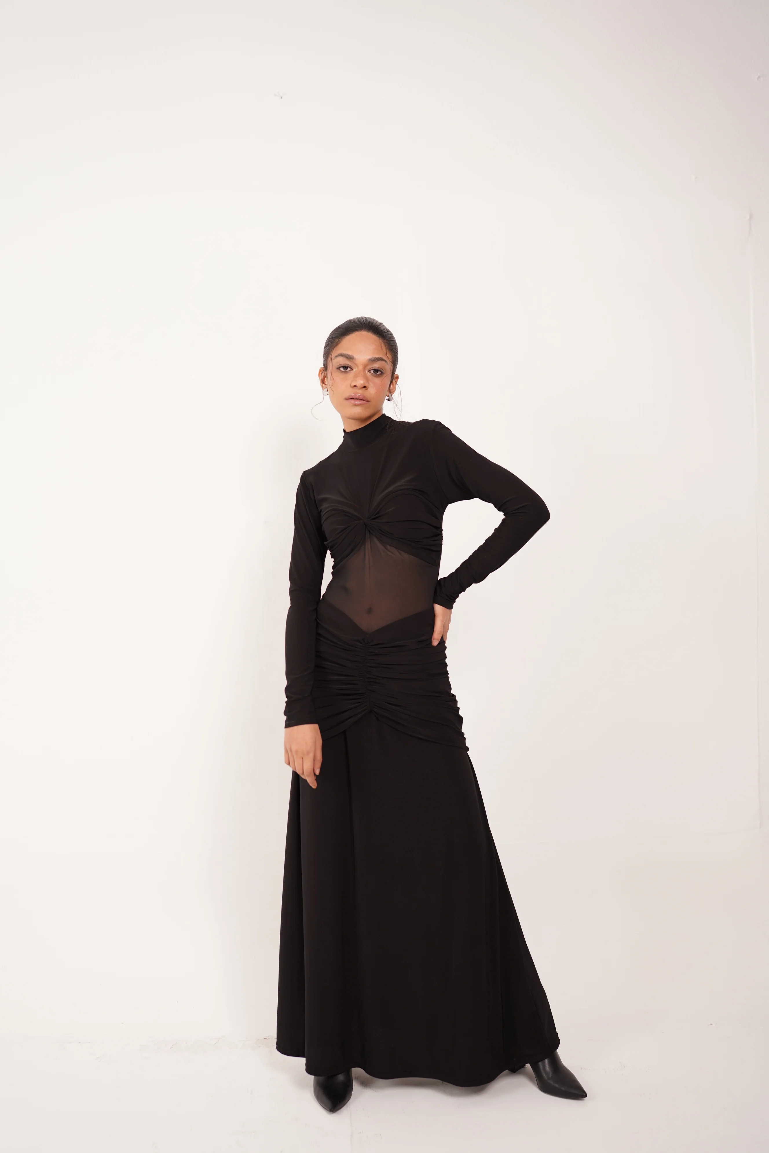 Black Mermaid Dress - XYPARS