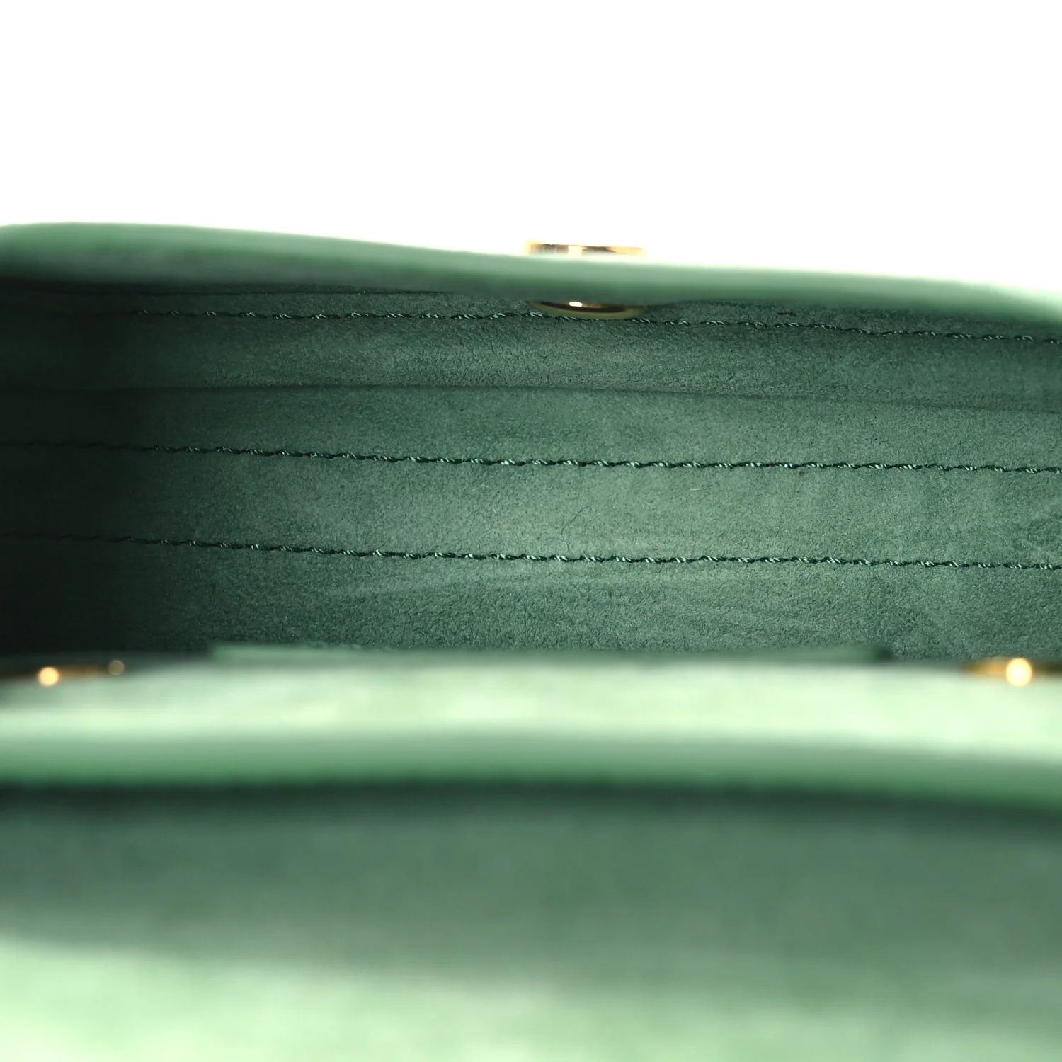 Box Calfskin Micro Bobby Bag Sage Green - Top Club